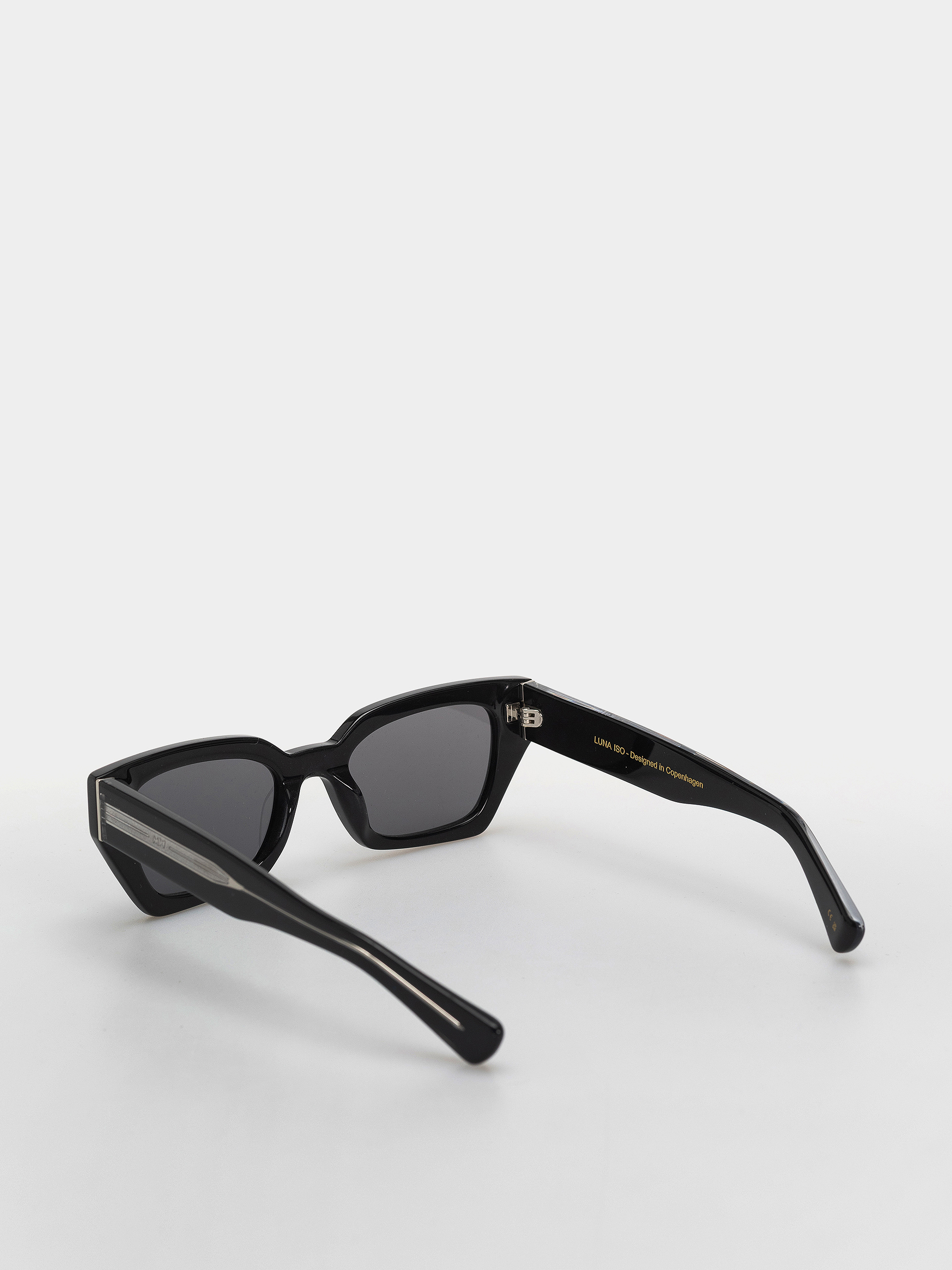 Okulary przeciwsłoneczne MessyWeekend Luna (black/transparent/grey)