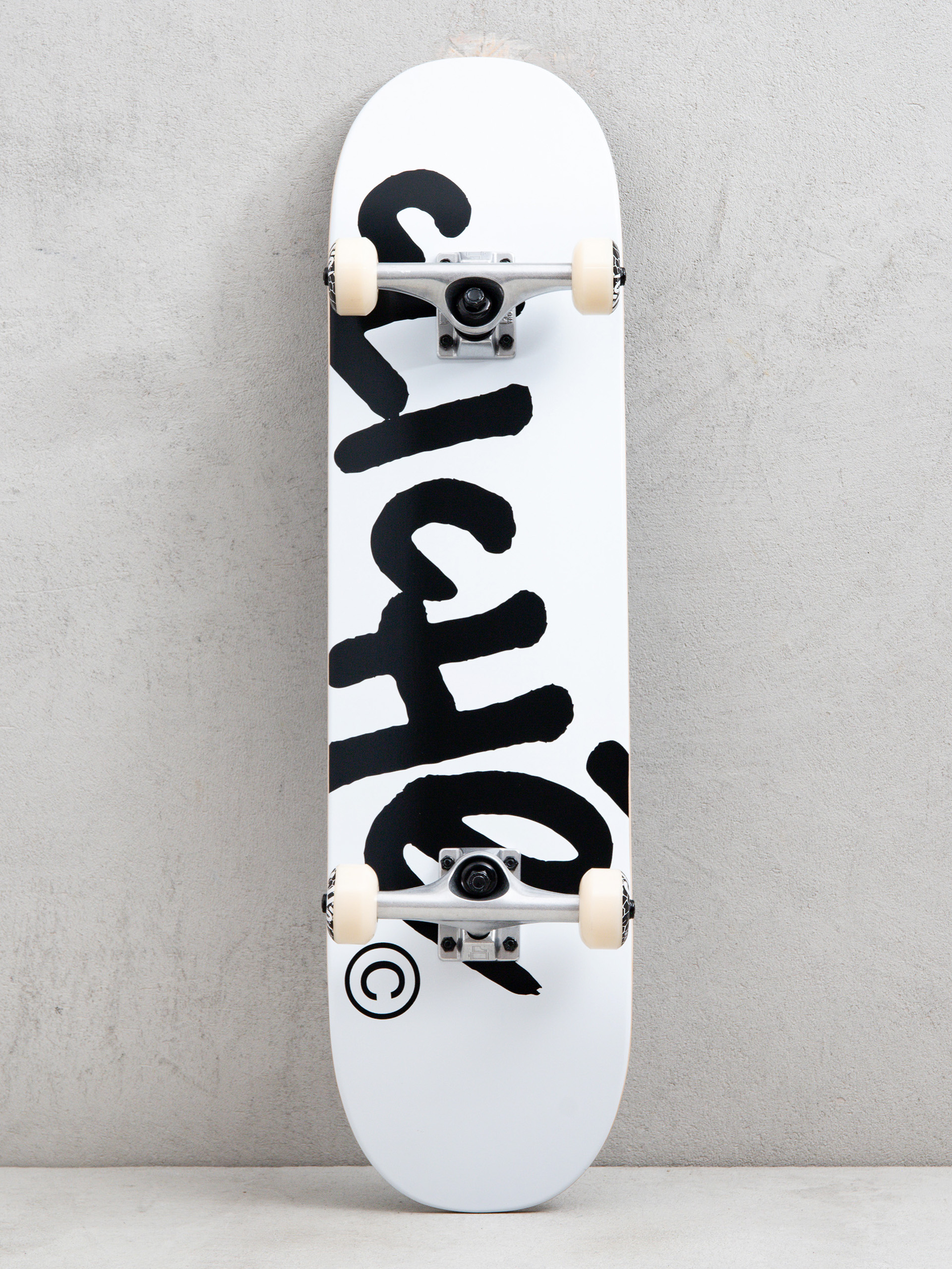 Deskorolka Cliche Handwritten (white/black)