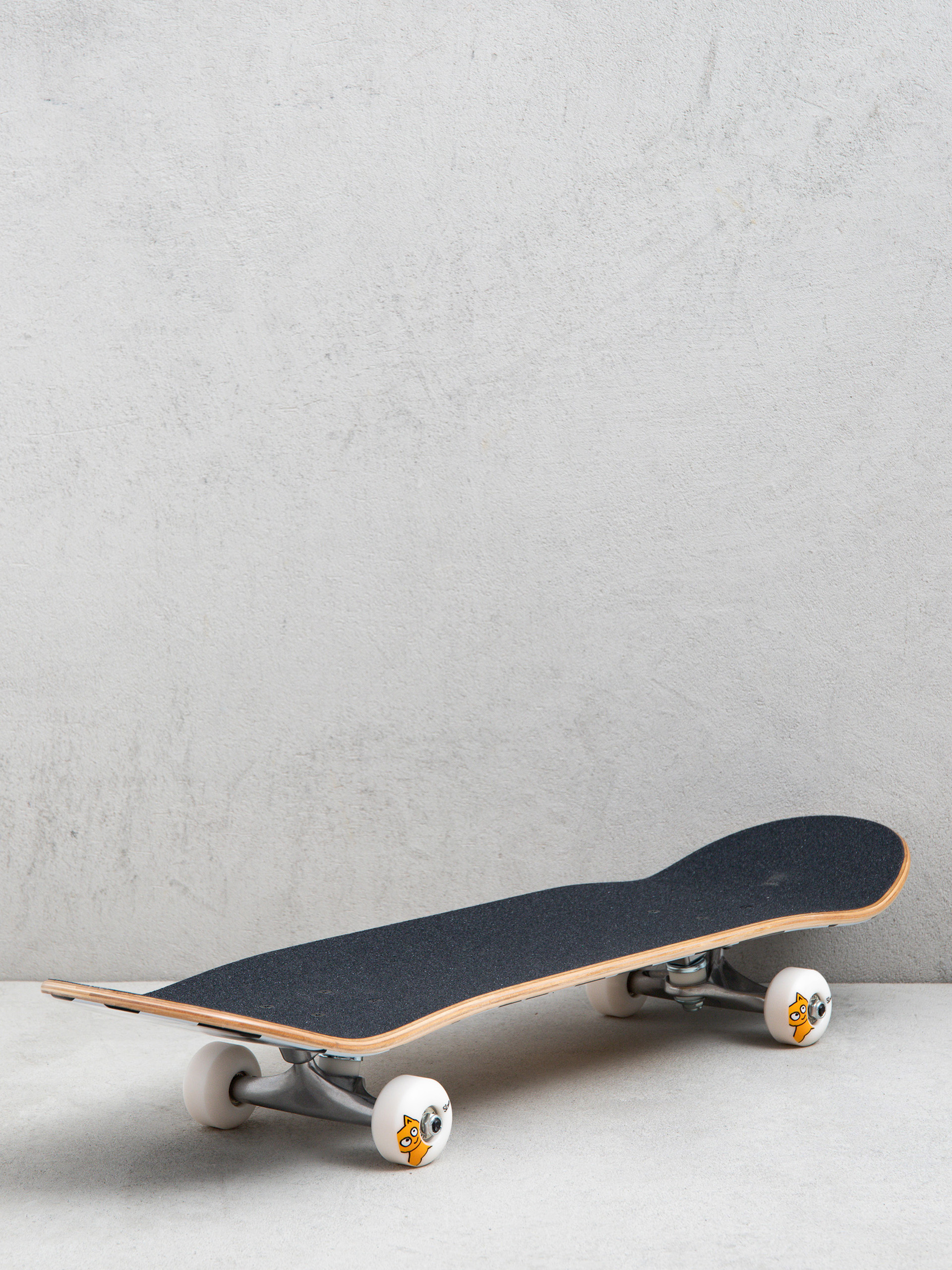 Deskorolka Meow Skateboards Big Cat Checker Twist (black/white)