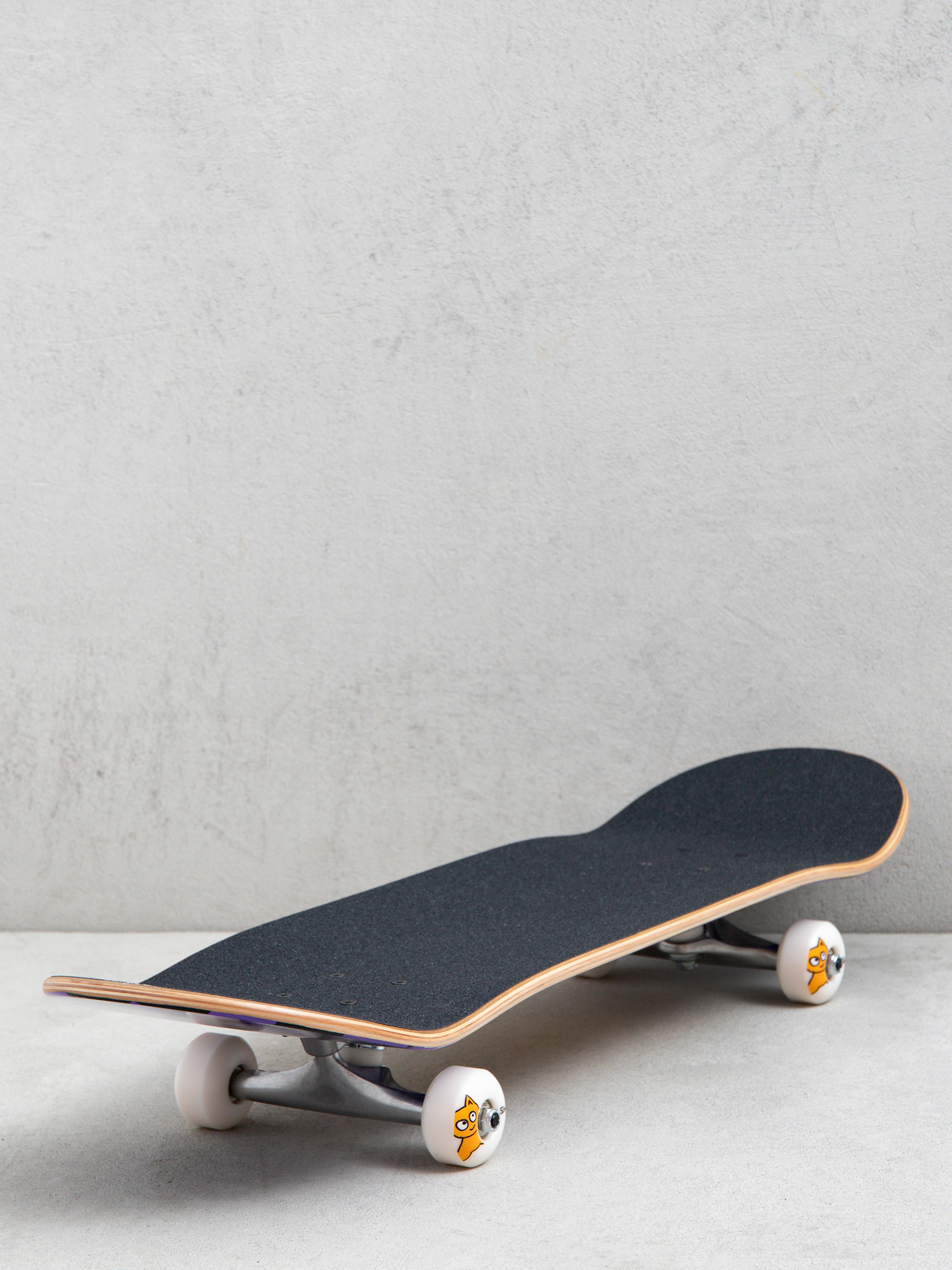 Deskorolka Meow Skateboards Big Cat Checker Twist (purple)