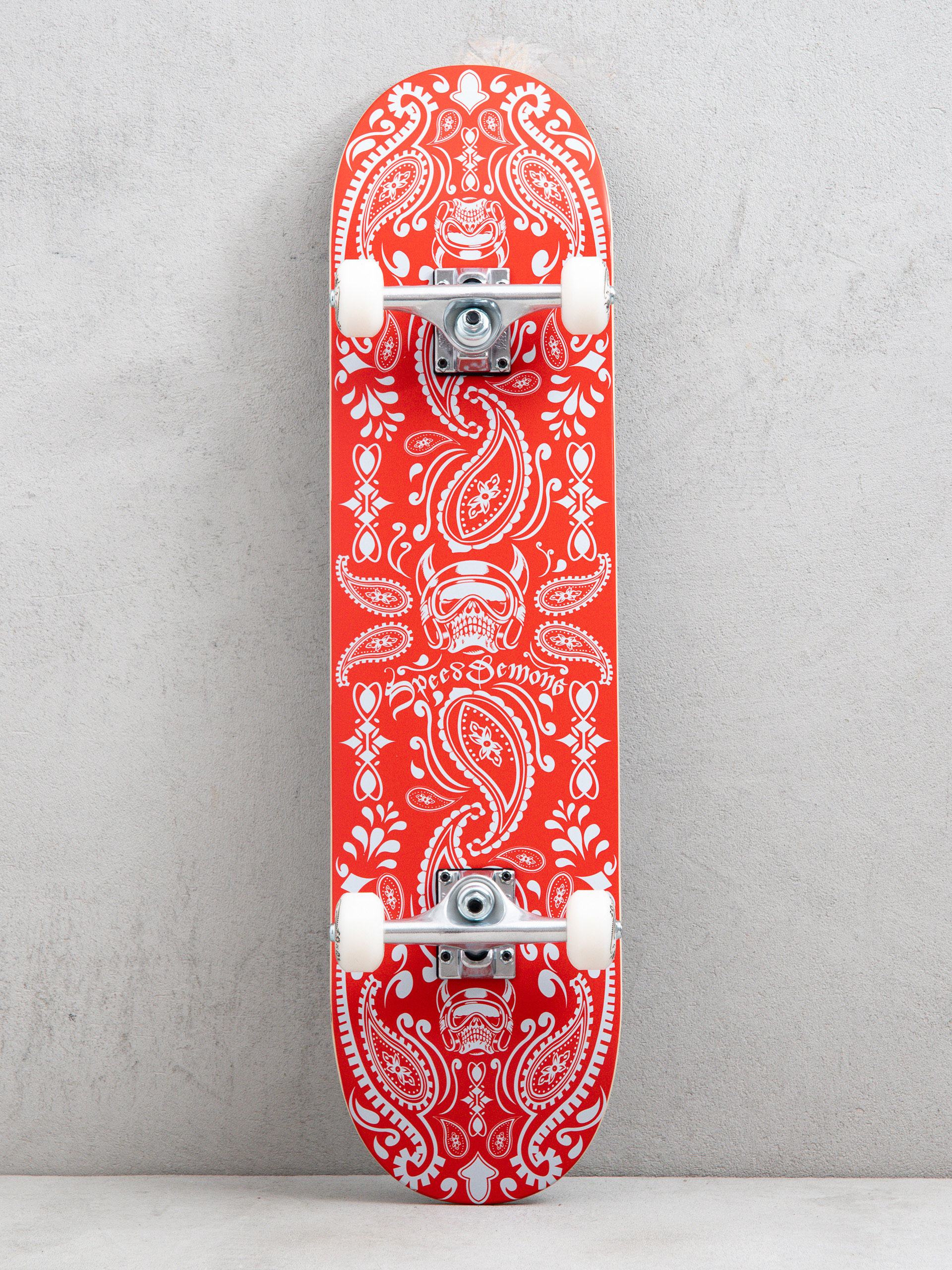 Deskorolka Speed Demons Bandana (red/white)