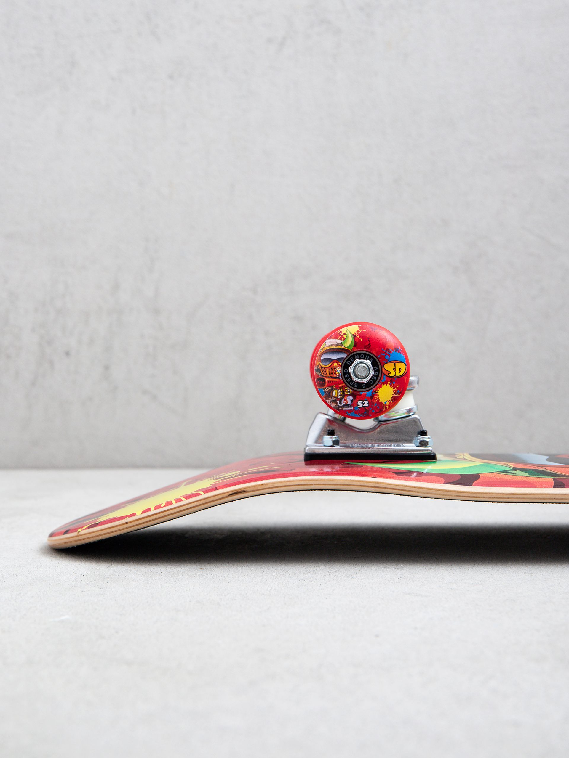 Deskorolka Speed Demons Paintballer PP (red camo)