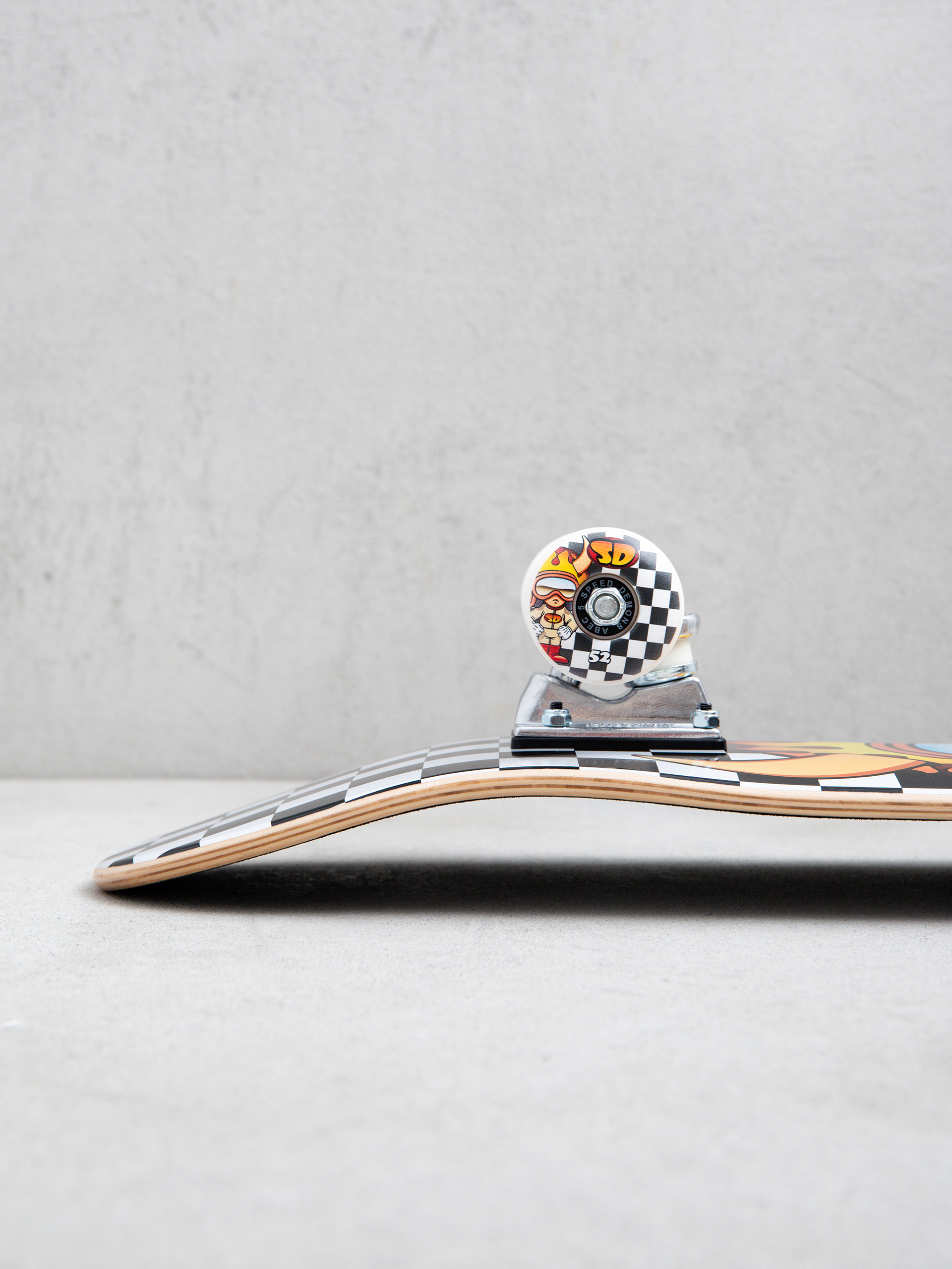 Deskorolka Speed Demons Hot Shot (black/white checks)
