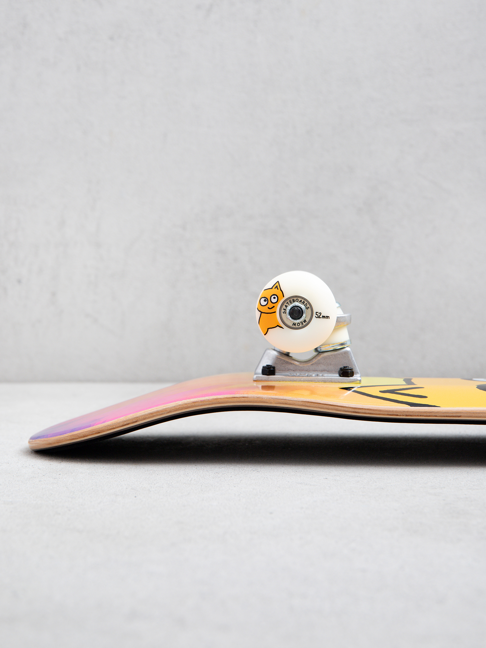 Deskorolka Meow Skateboards Big Cat Soft Top (tie dye)