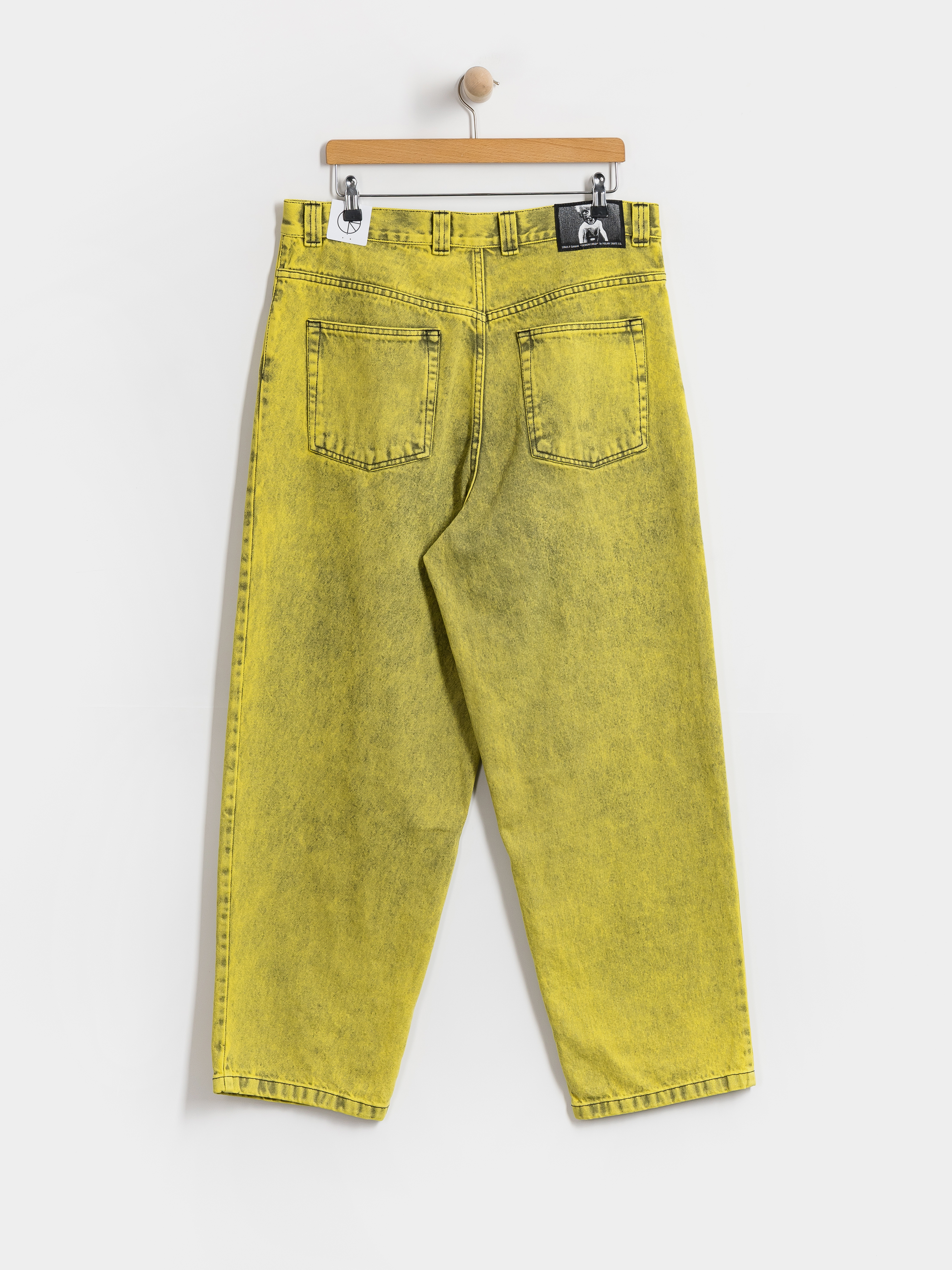 Spodnie Polar Skate Big Boy Demon Child (lemon black)
