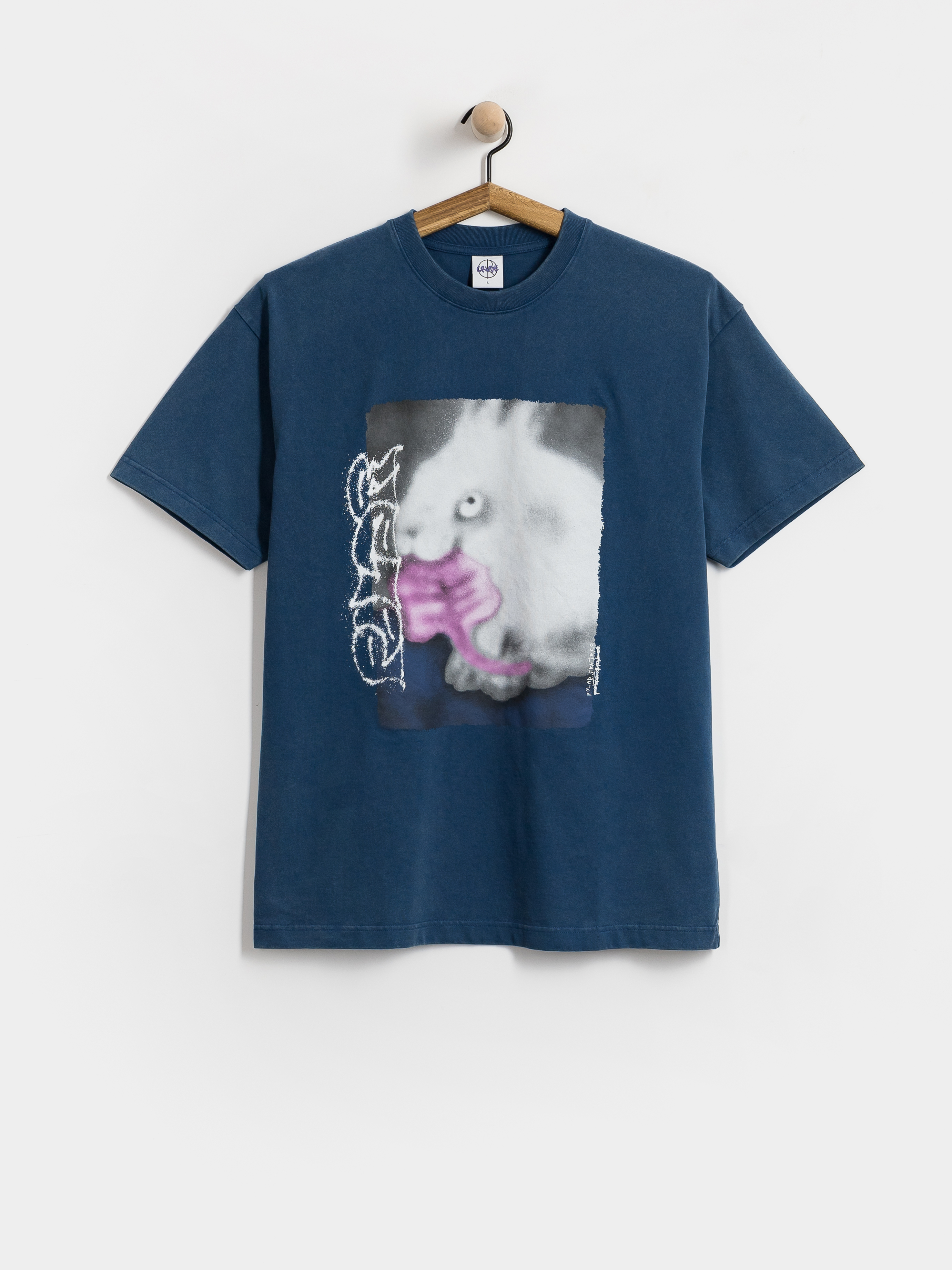 T-shirt Polar Skate Rabbit (washed blue)