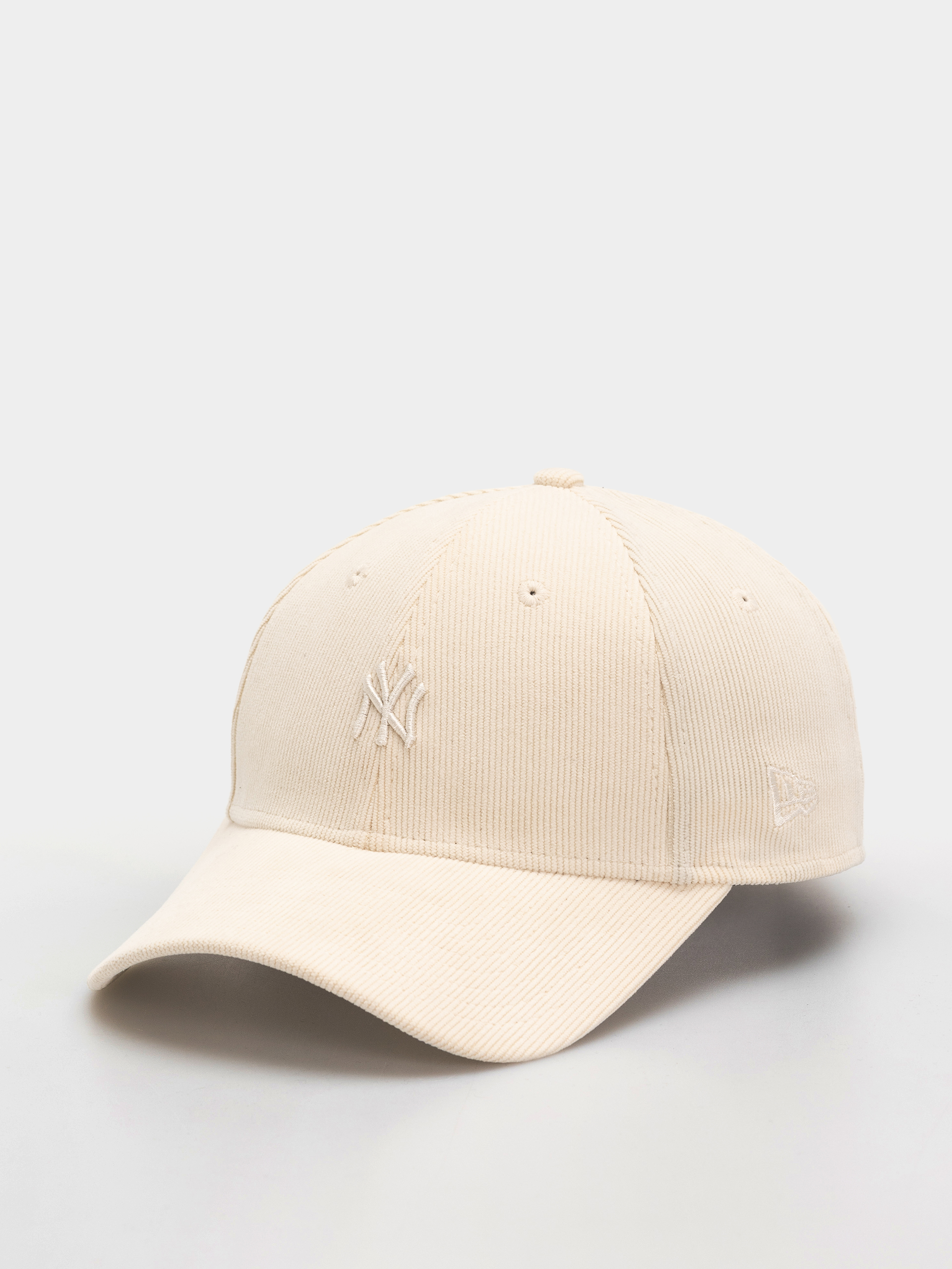 Czapka z daszkiem New Era Mini Cord 9Forty New York Yankees Wmn (light cream)