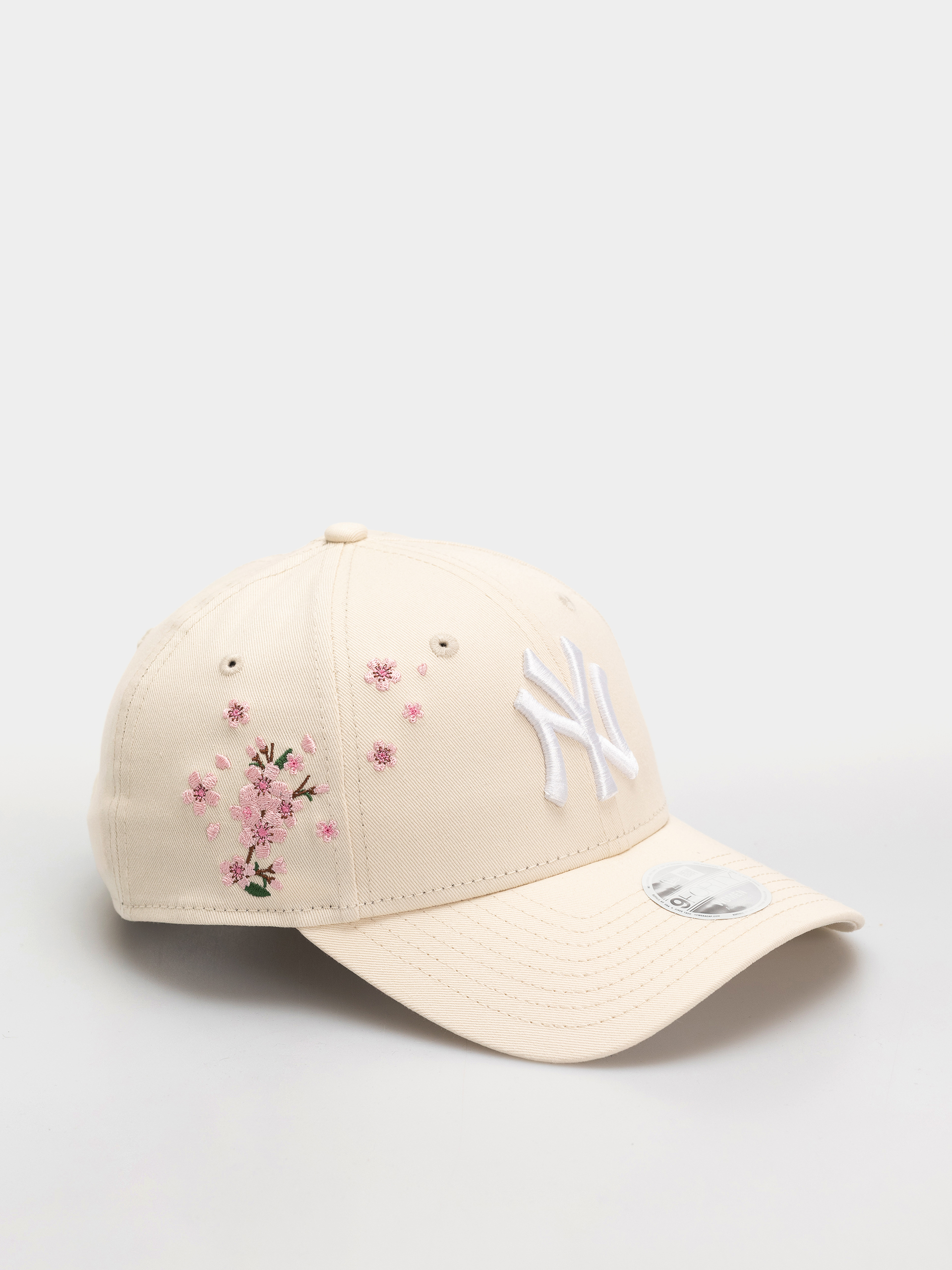 Czapka z daszkiem New Era Floral Icon 9Forty New York Yankees Wmn (light cream)