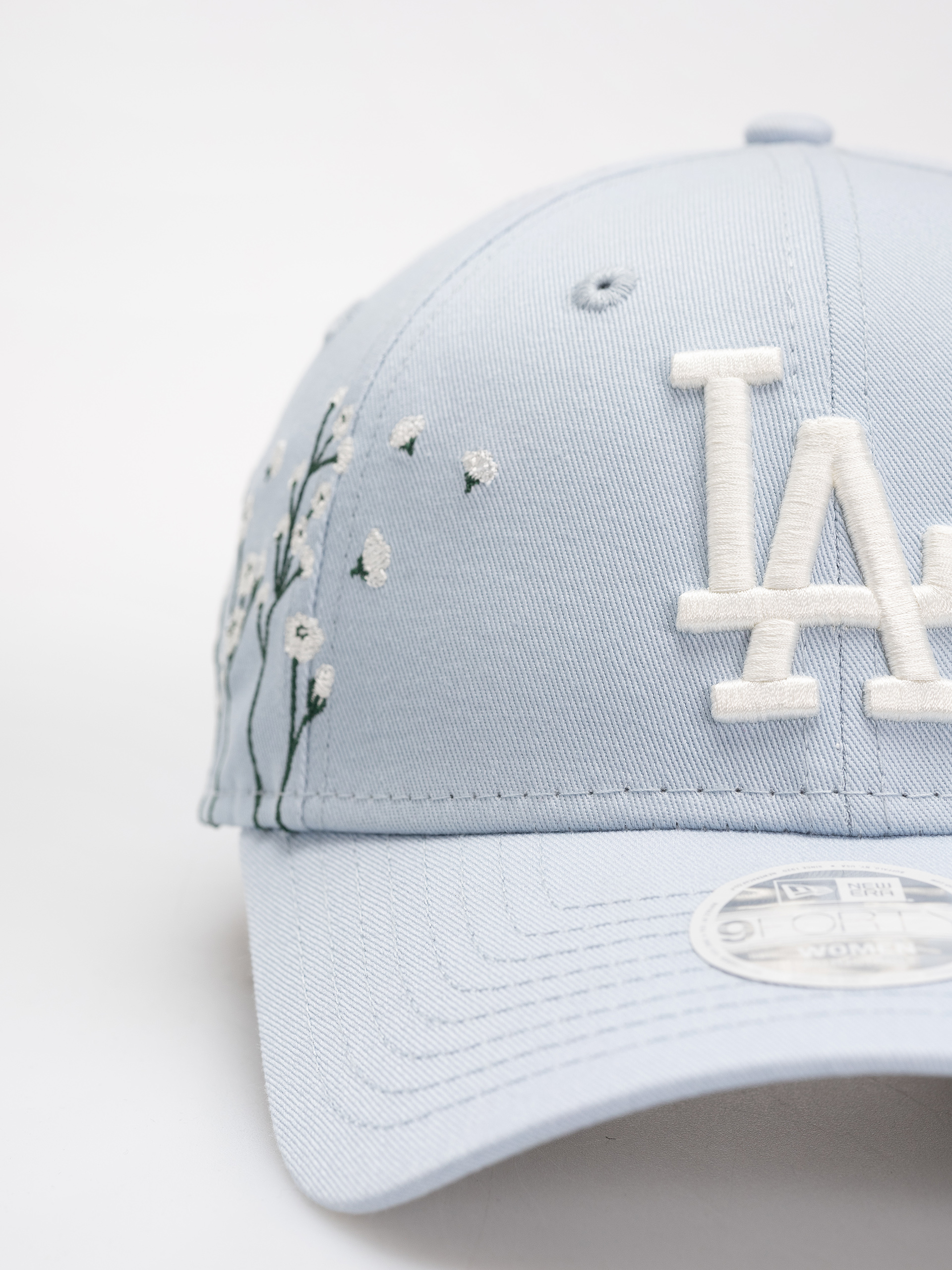 Czapka z daszkiem New Era Floral Icon 9Forty Los Angeles Dodgers Wmn (soft blue)