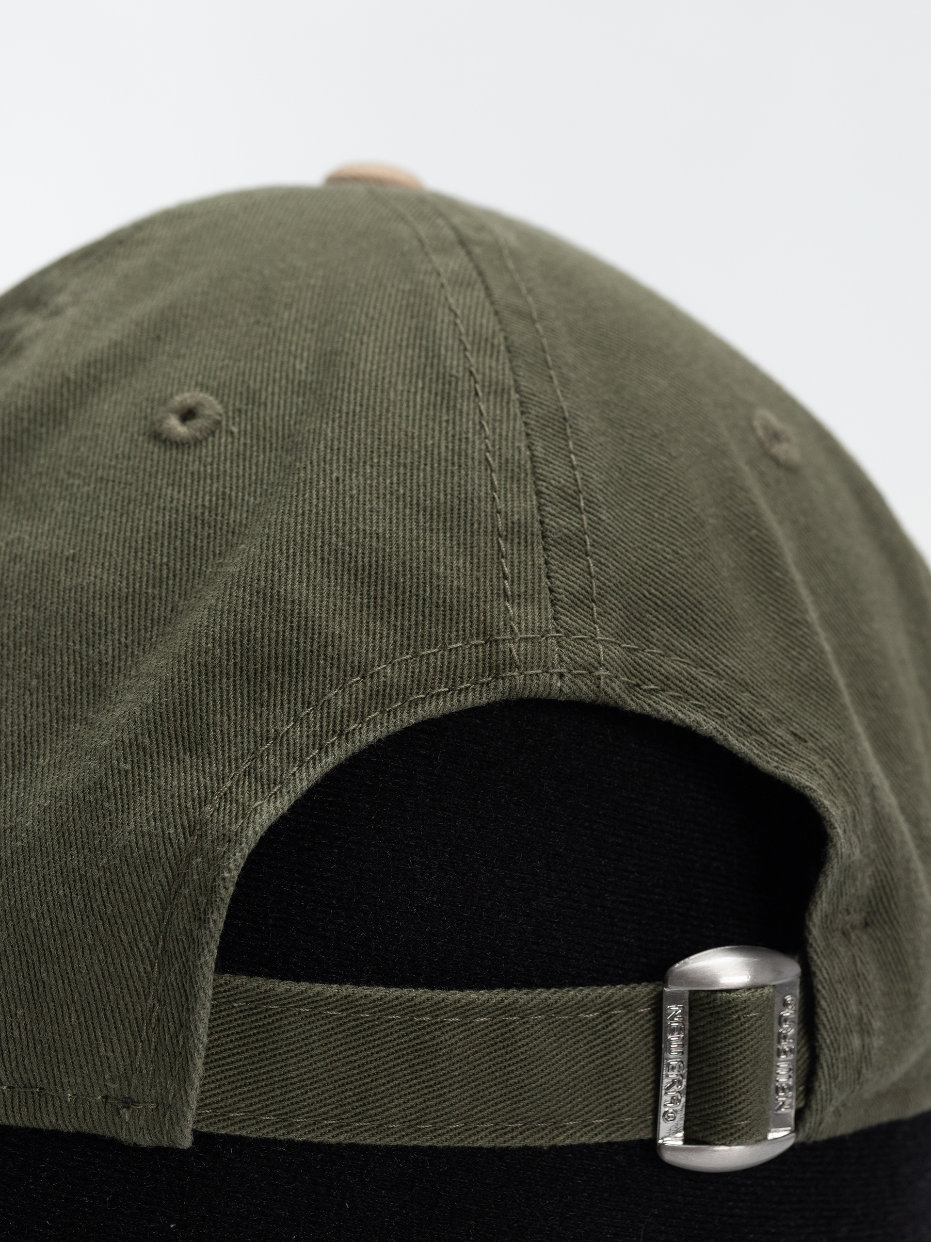 Czapka z daszkiem New Era Mini Washed Contrast 9Twenty Athletics (olive/camel)