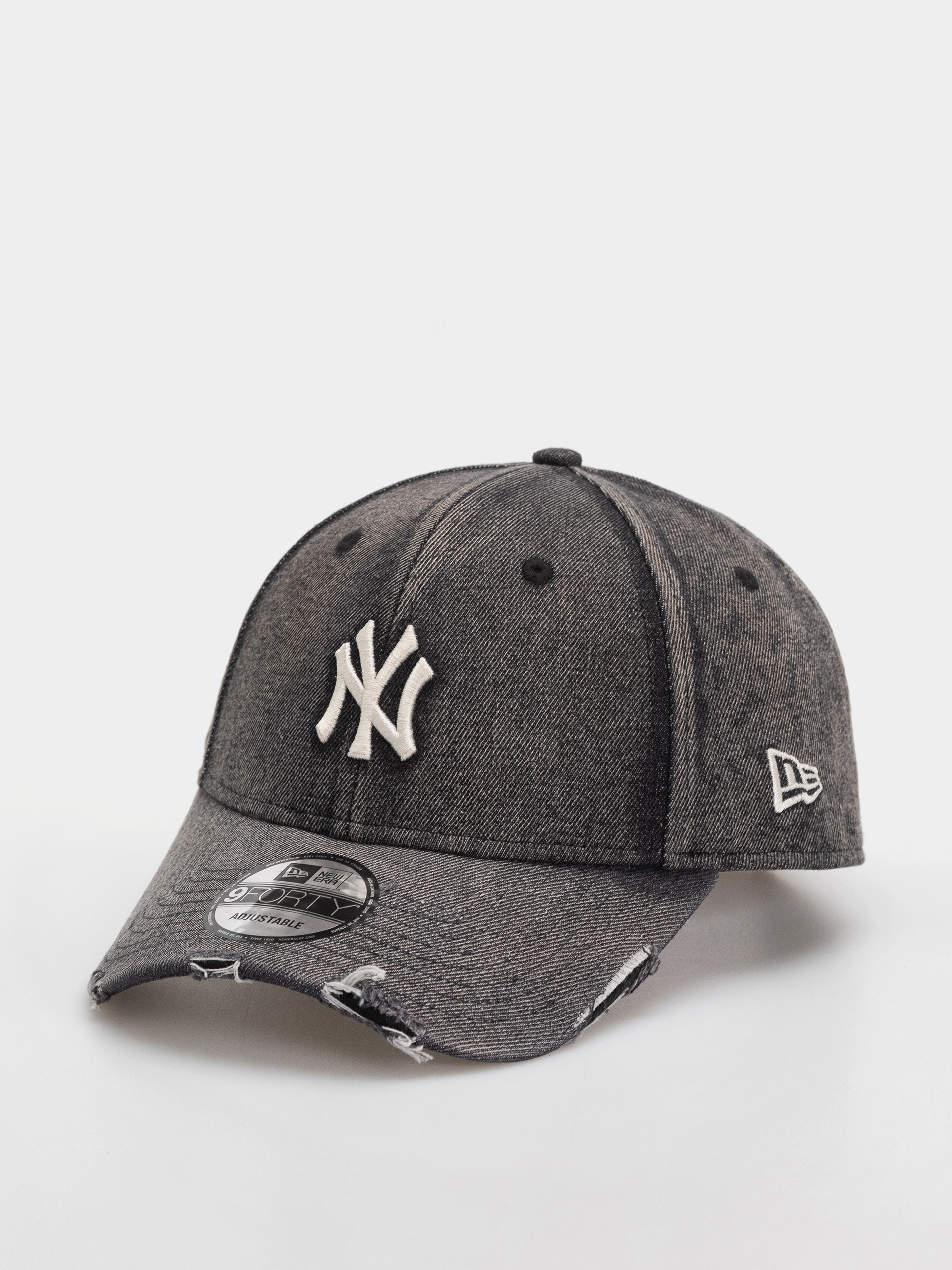 Czapka z daszkiem New Era Acid Wash Denim 9Forty New York Yankees (black)