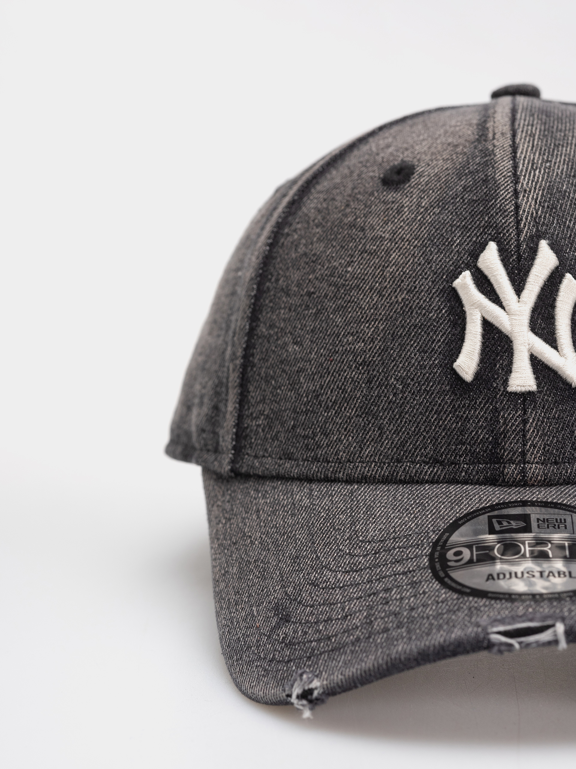 Czapka z daszkiem New Era Acid Wash Denim 9Forty New York Yankees (black)