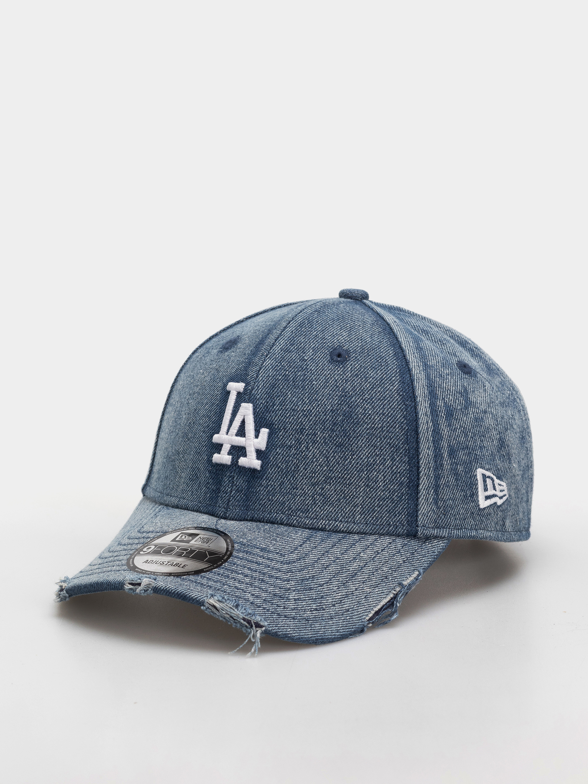 Czapka z daszkiem New Era Acid Wash Denim 9Forty Los Angeles Dodgers