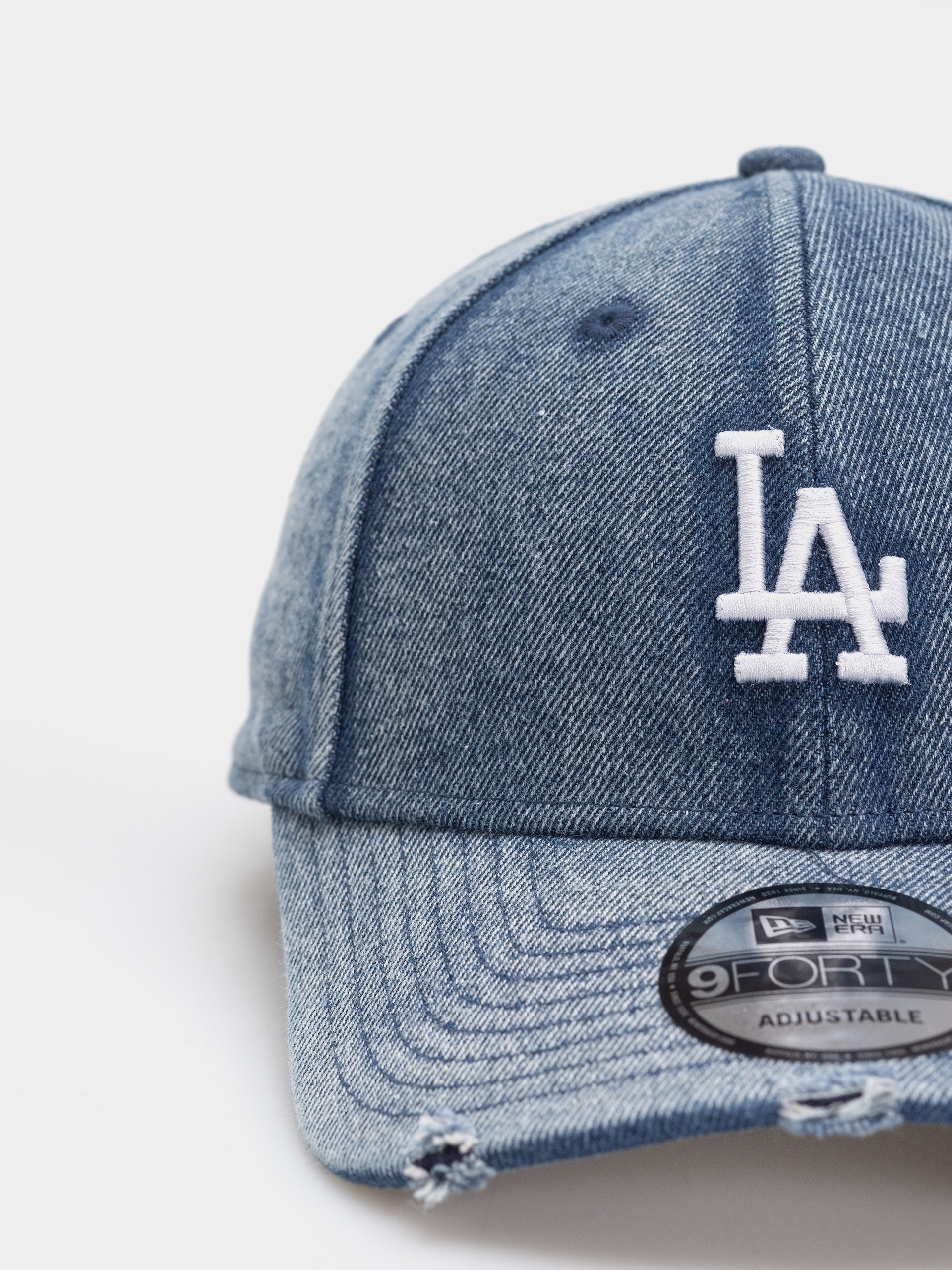 Czapka z daszkiem New Era Acid Wash Denim 9Forty Los Angeles Dodgers (blue)