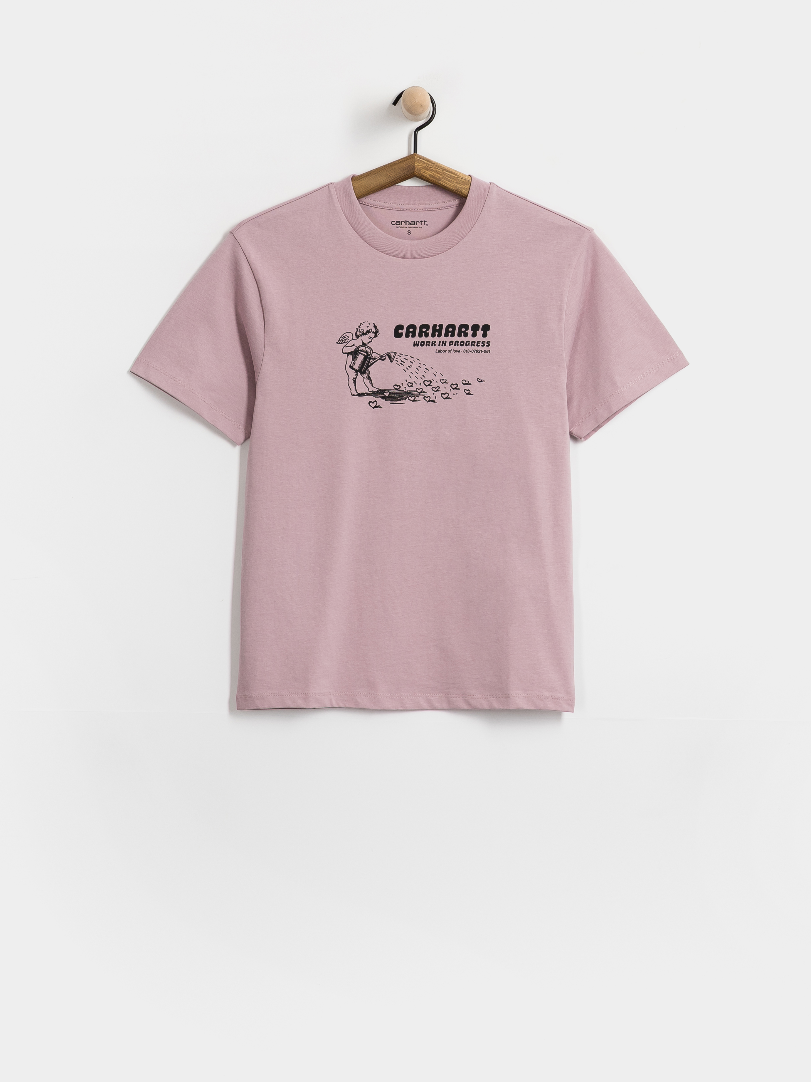 T-shirt Carhartt WIP Bumper Sticker Wmn (hortensia)