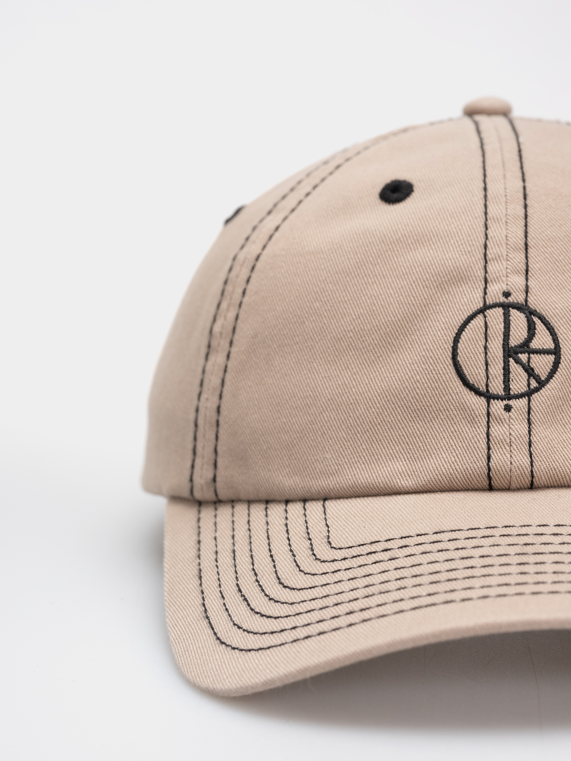 Czapka z daszkiem Polar Skate Sai Contrast (washed taupe)