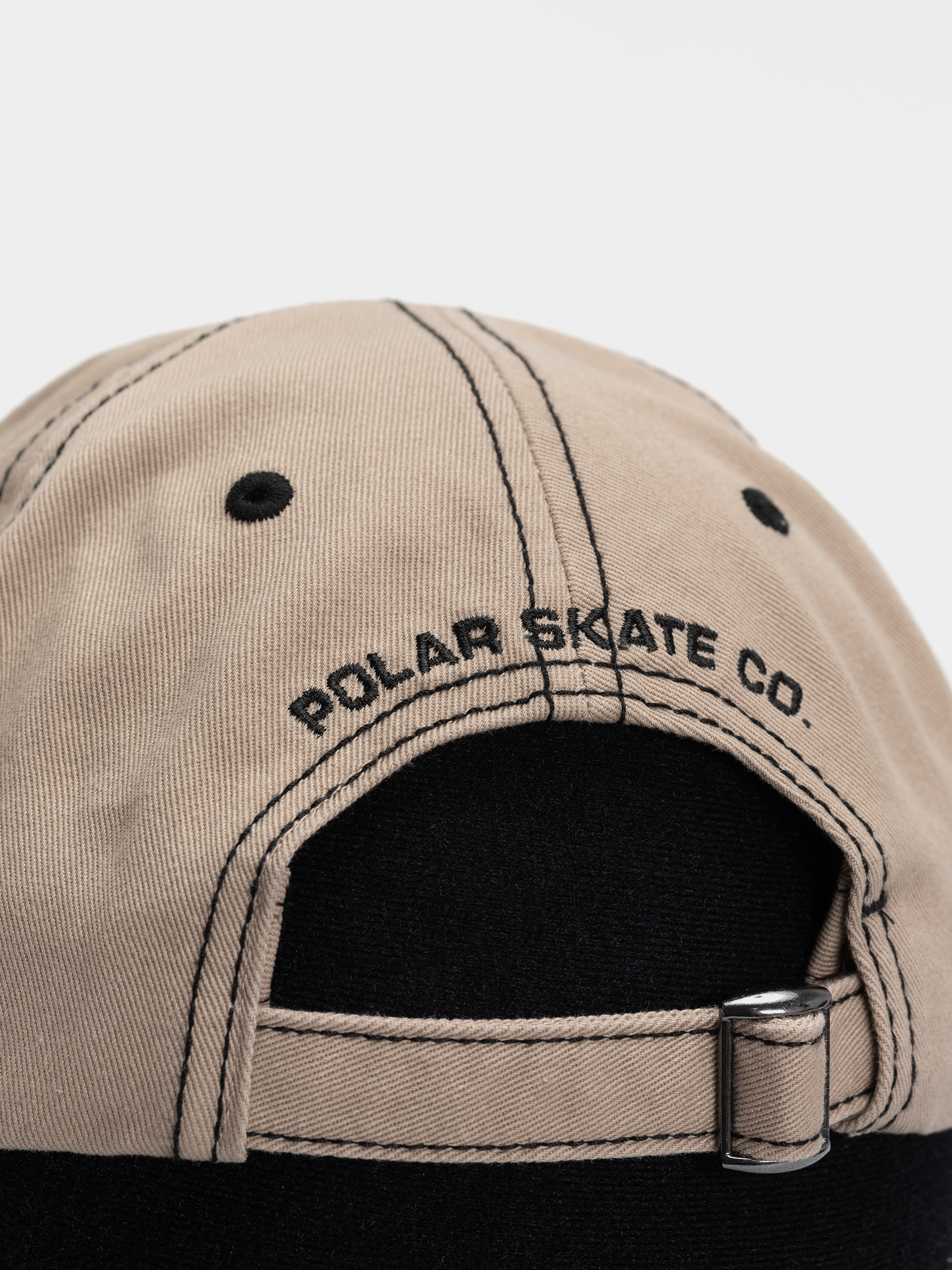 Czapka z daszkiem Polar Skate Sai Contrast (washed taupe)