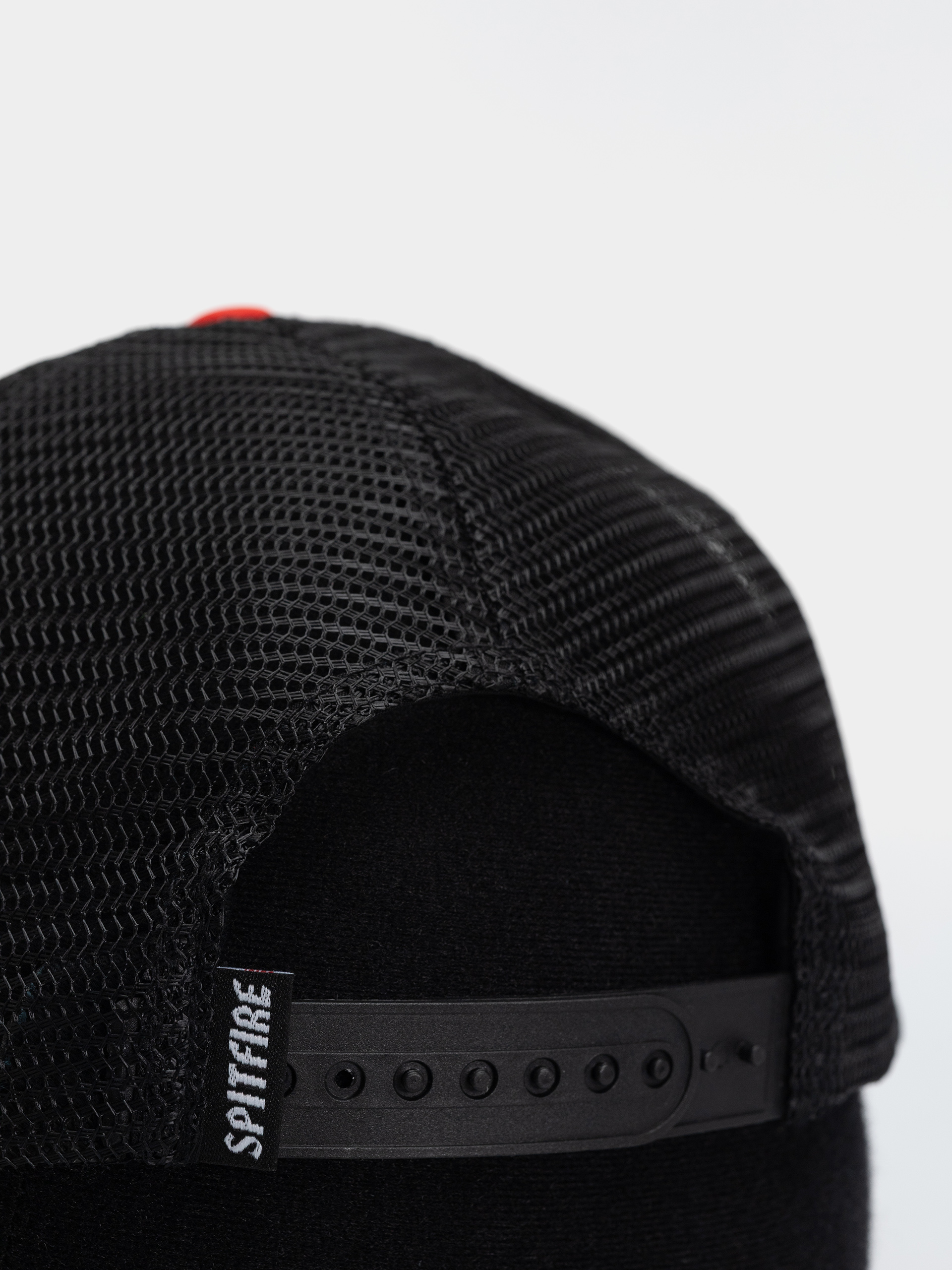 Czapka z daszkiem Spitfire Old E Drop Bighead (black/red)