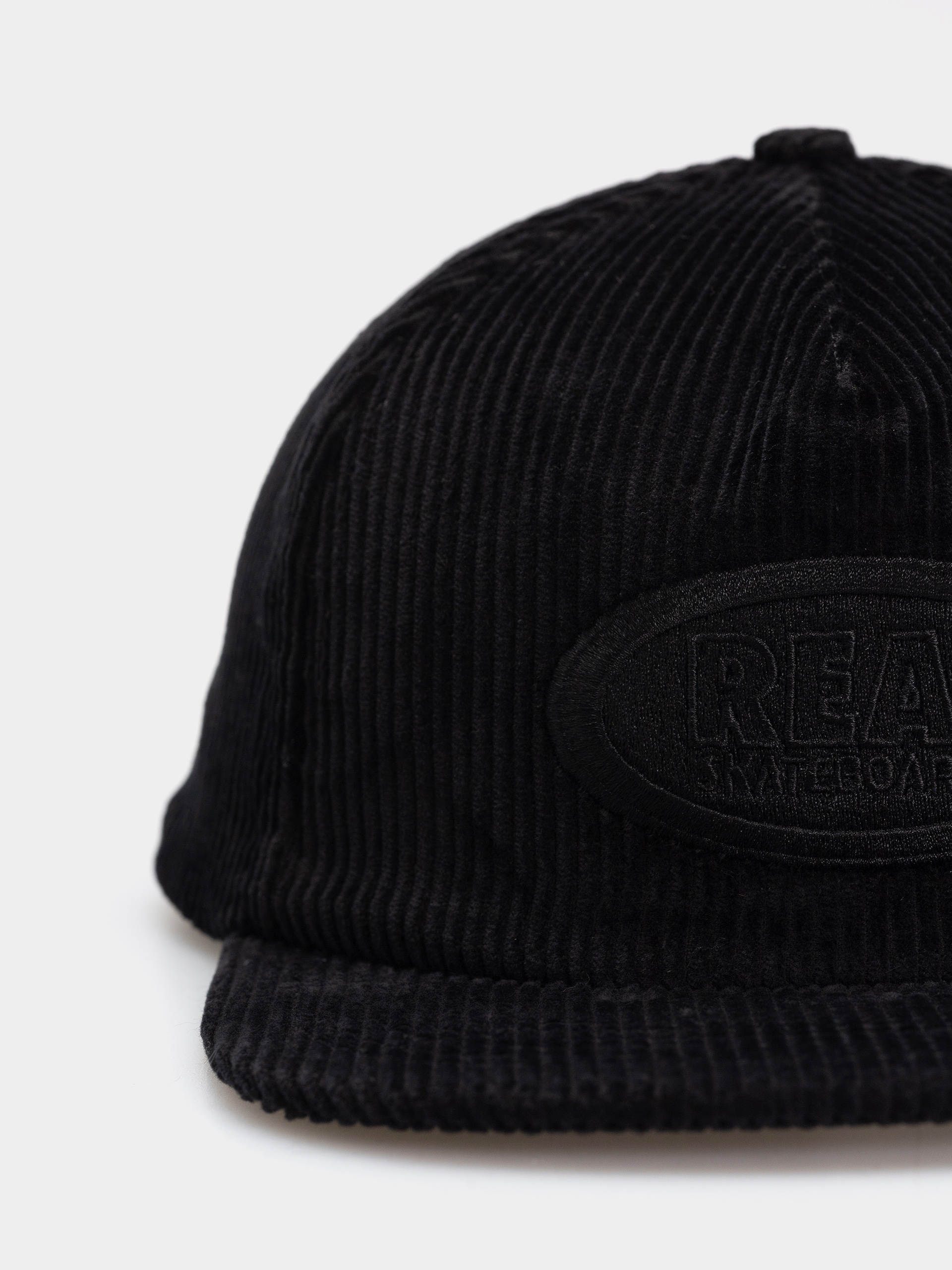 Czapka z daszkiem Real Oval (black/black)