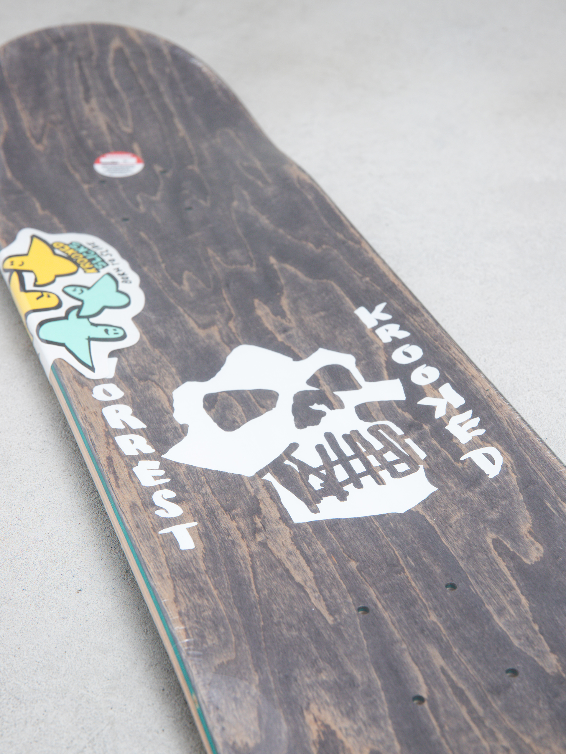 Deck Krooked Worrest Skulls And Bolts Slick