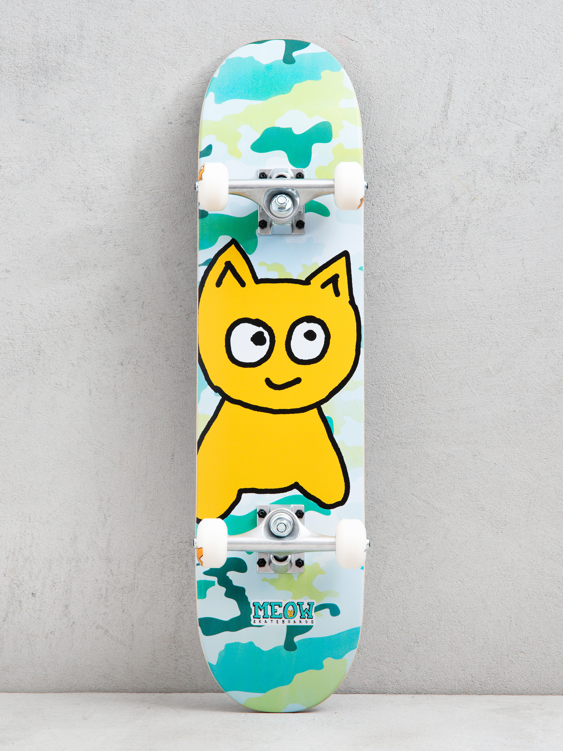 Deskorolka Meow Skateboards Big Cat (camo green)