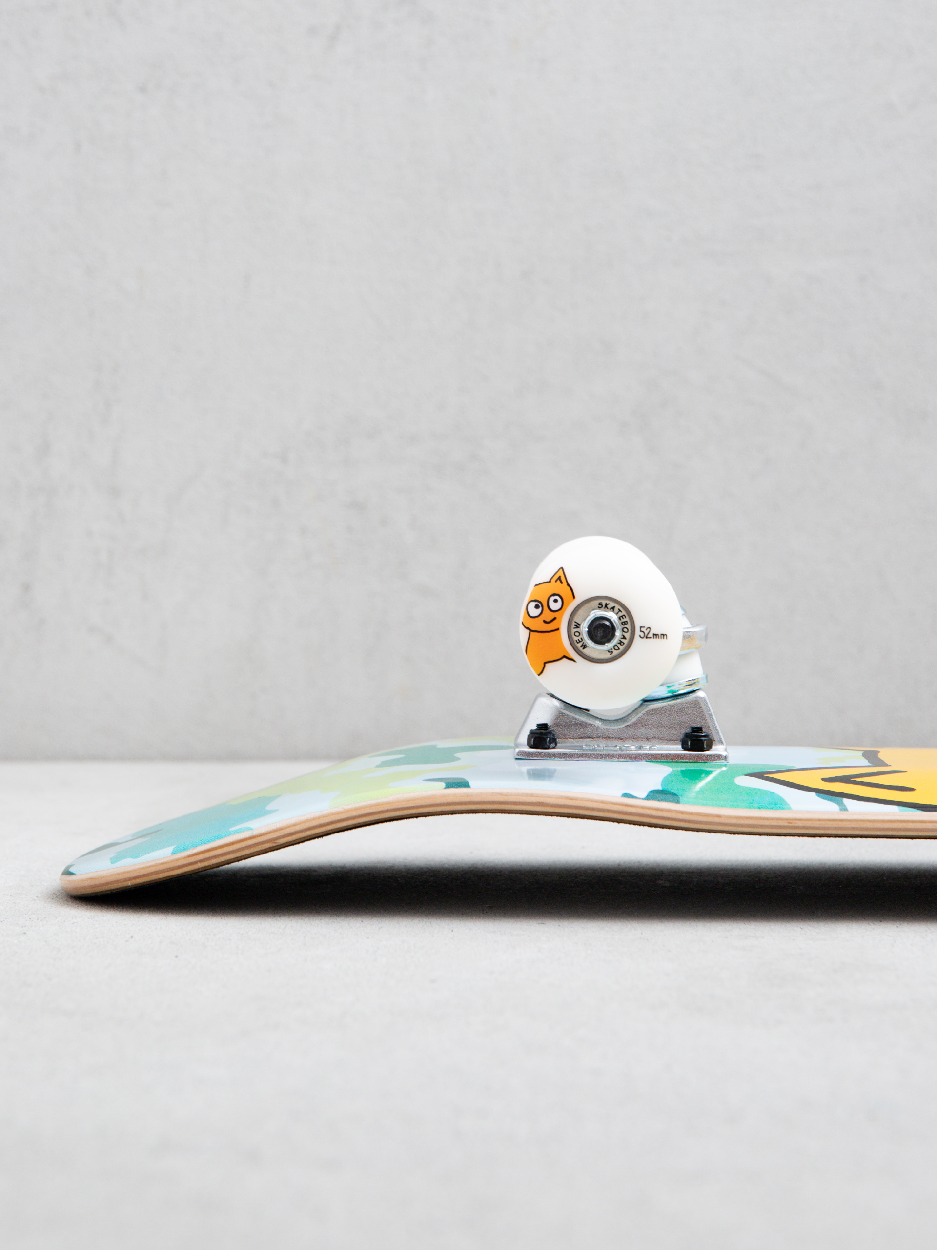 Deskorolka Meow Skateboards Big Cat (camo green)