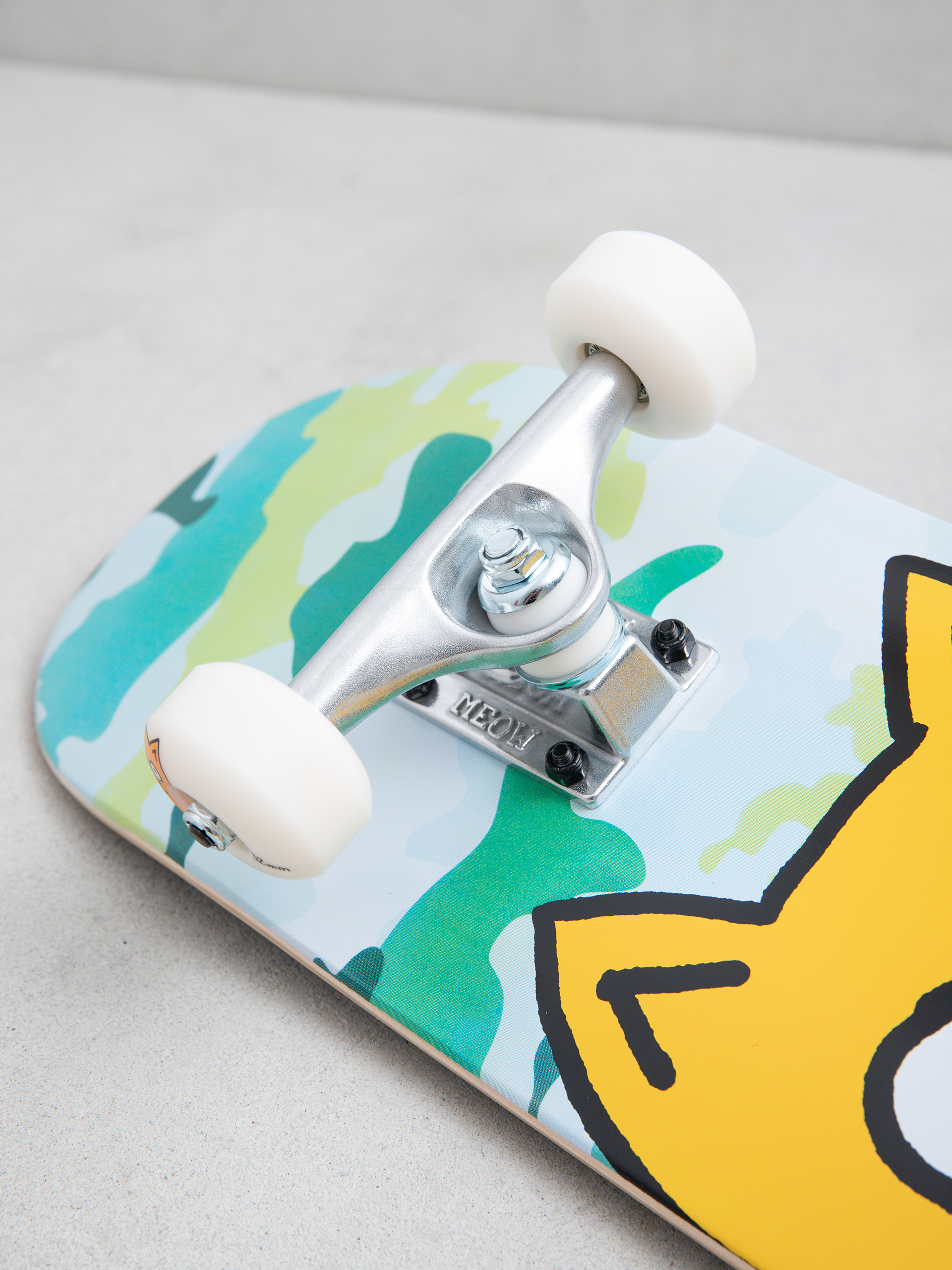 Deskorolka Meow Skateboards Big Cat (camo green)