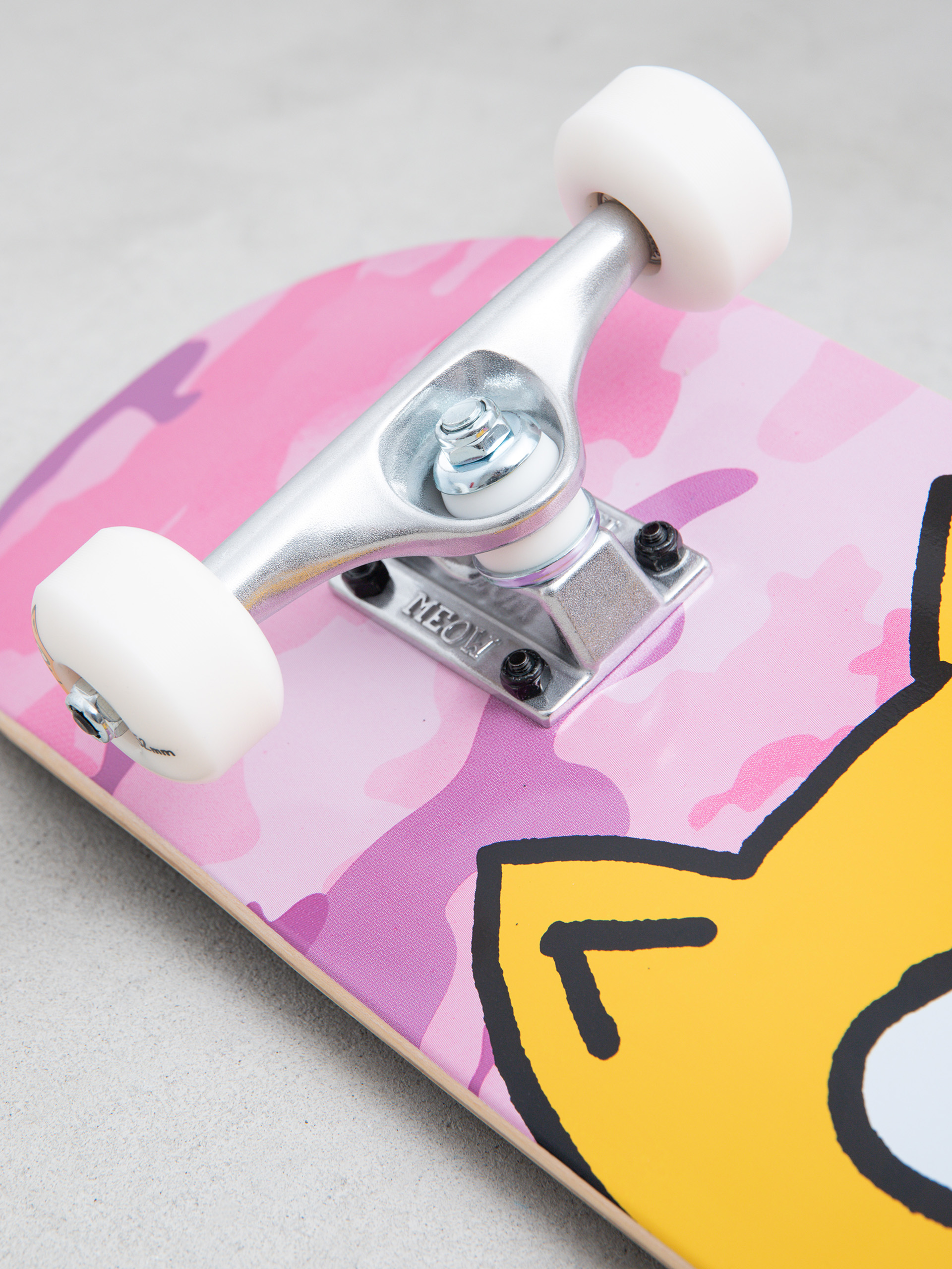 Deskorolka Meow Skateboards Big Cat (camo pink)