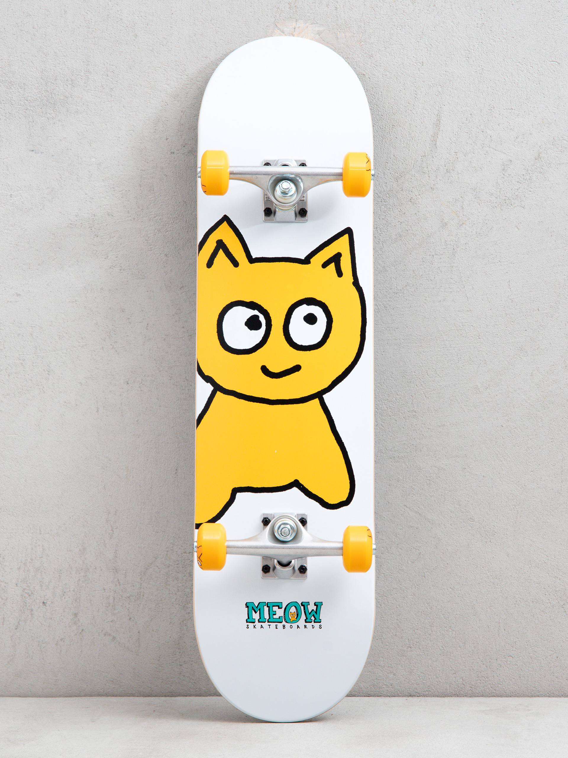 Deskorolka Meow Skateboards Big Cat (white)