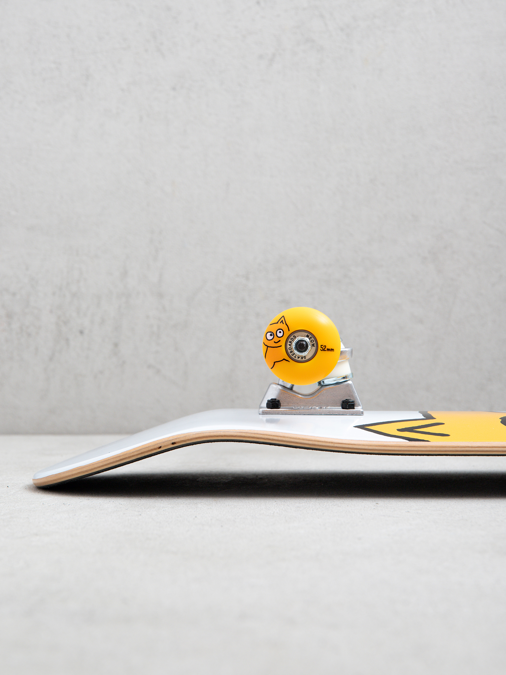 Deskorolka Meow Skateboards Big Cat (white)