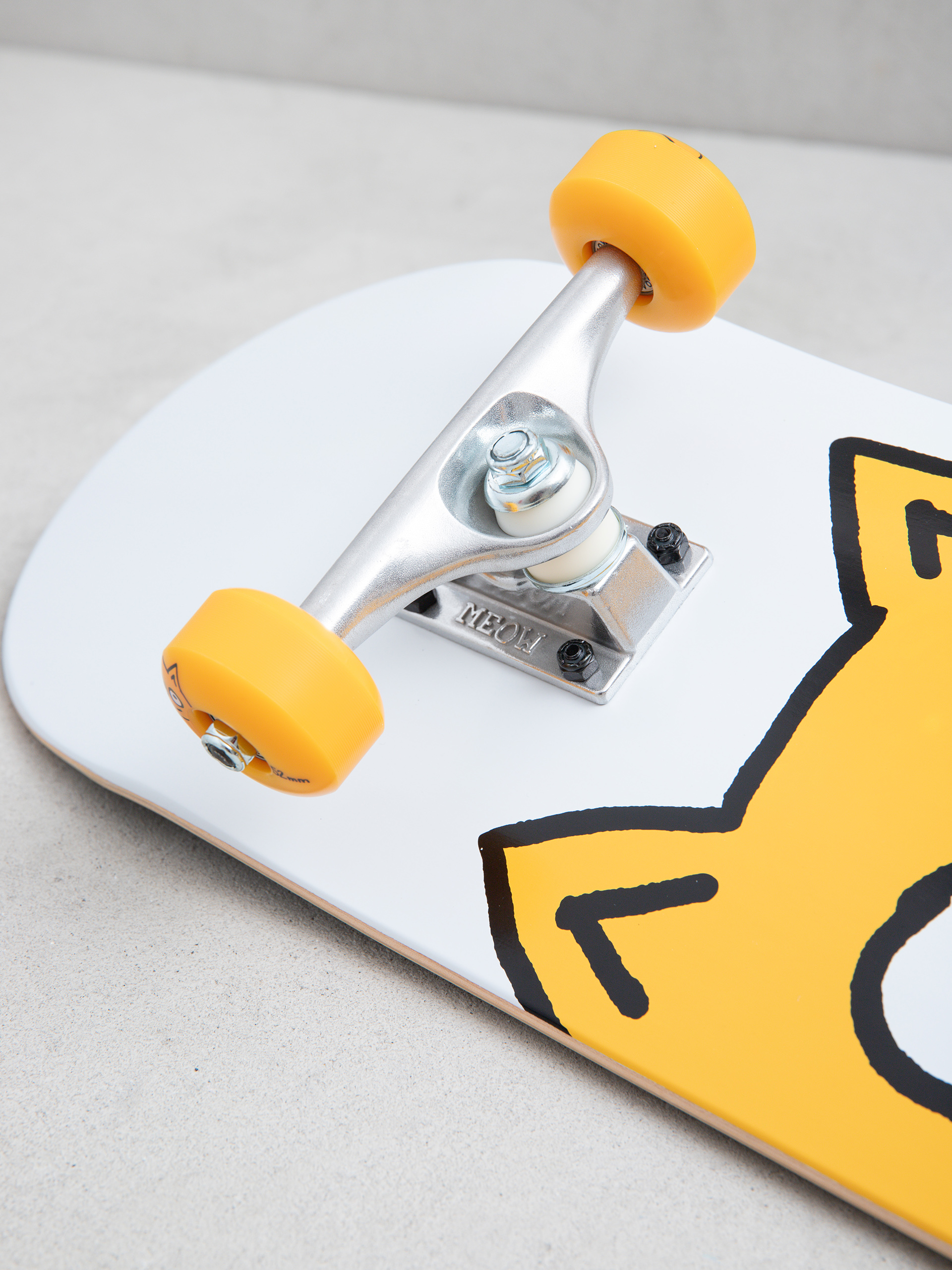 Deskorolka Meow Skateboards Big Cat (white)