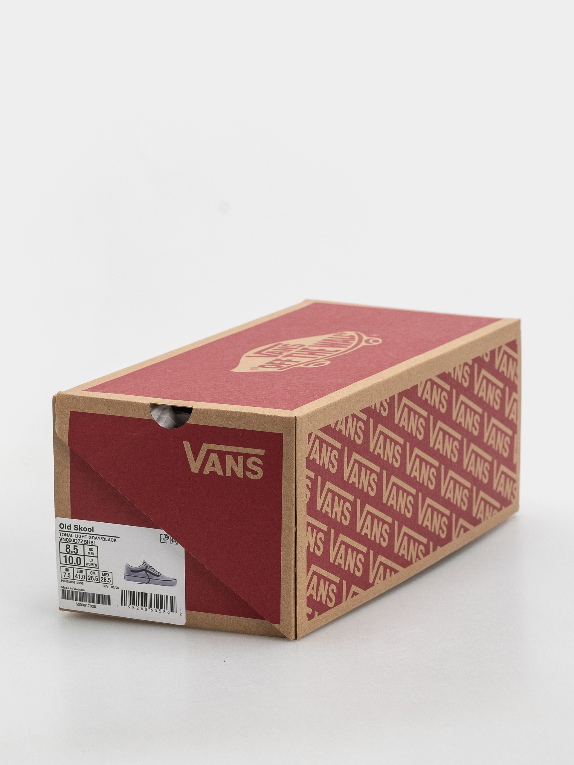 Buty Vans Old Skool (light gray/blac)