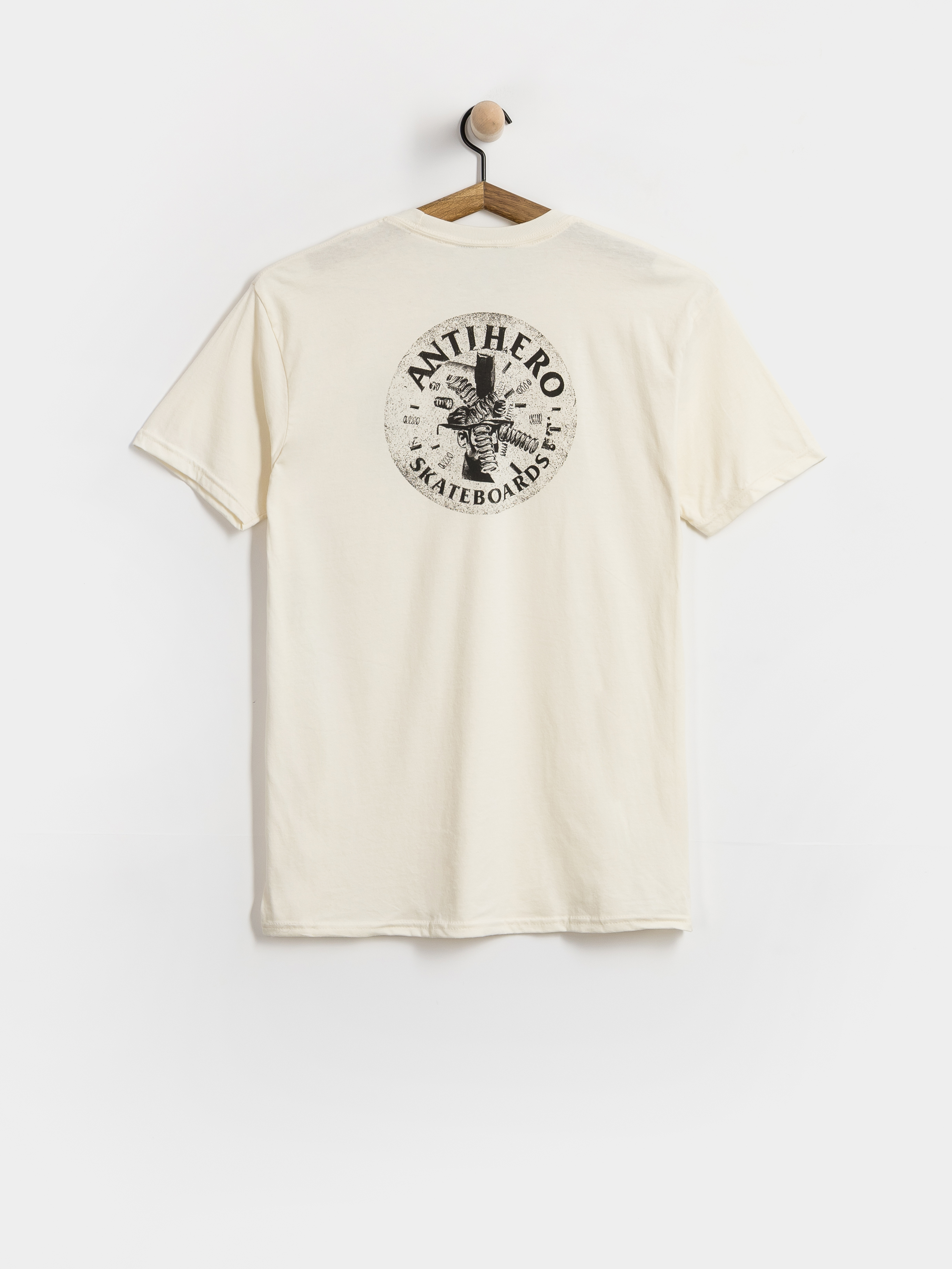 T-shirt Antihero Engineering (heather cream w/black prints)
