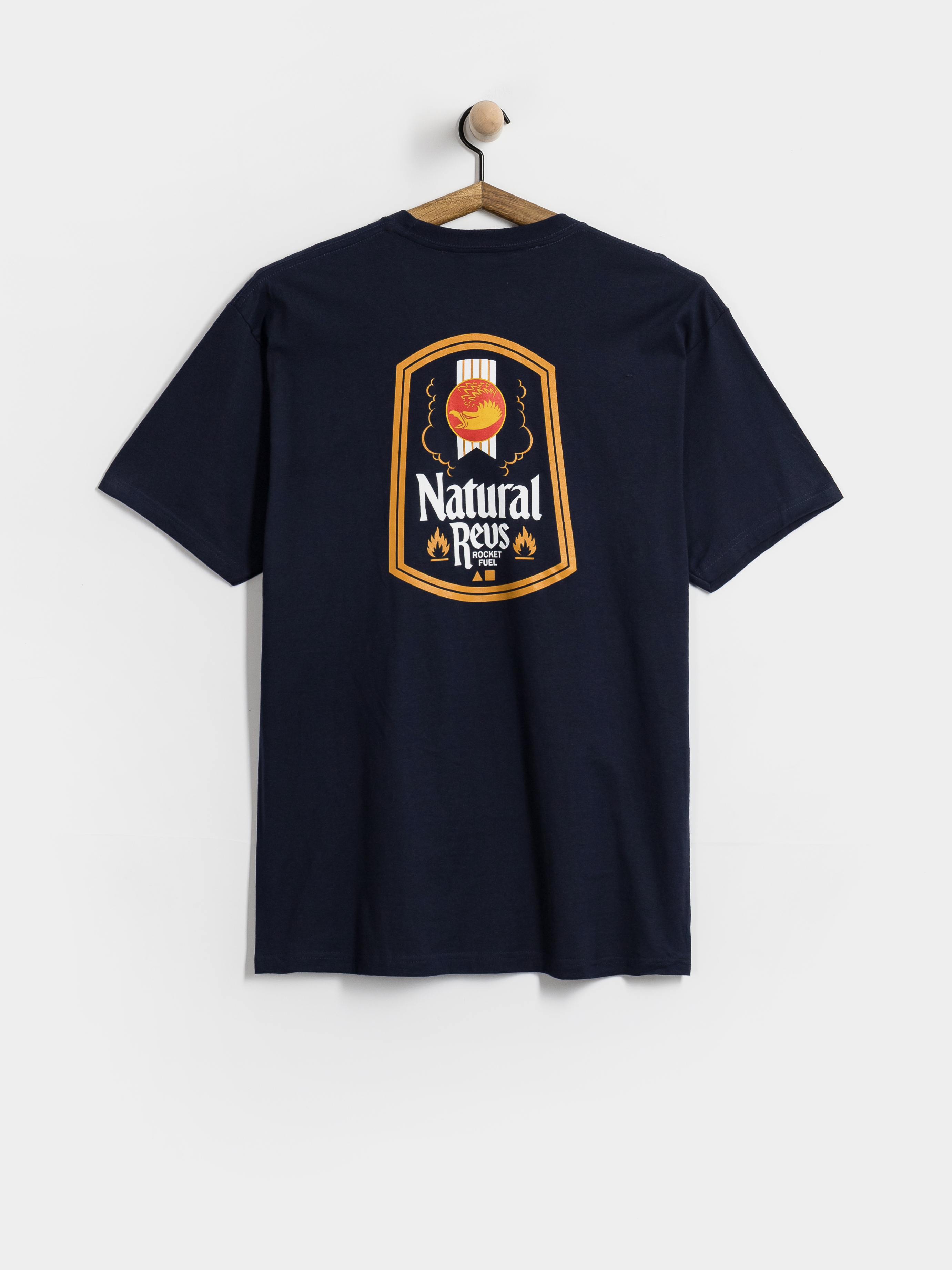 T-shirt Antihero Natty Revs (navy w/multi color prints)
