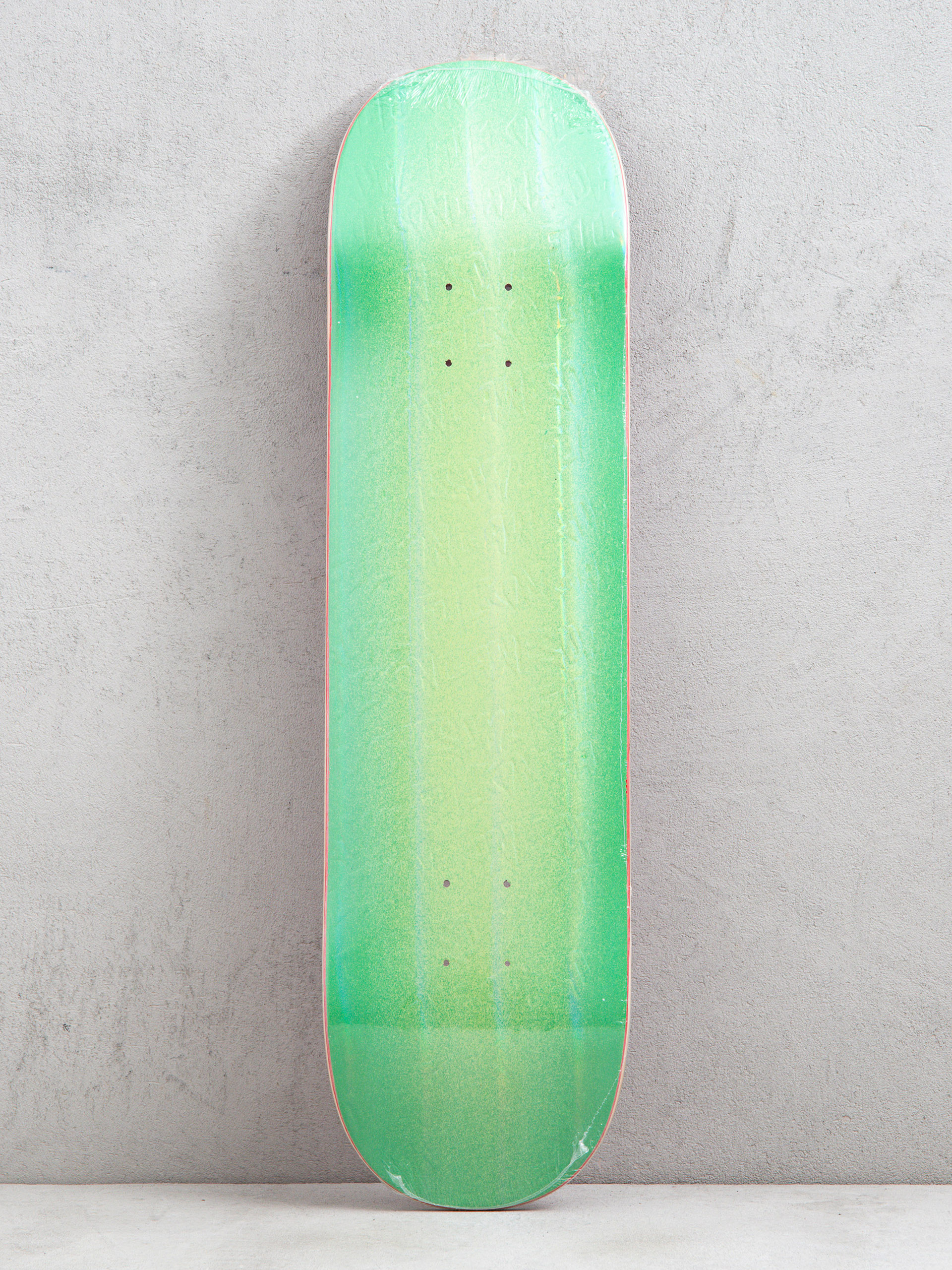 Deck Fucking Awesome Neon Green Stamp Embossed S1