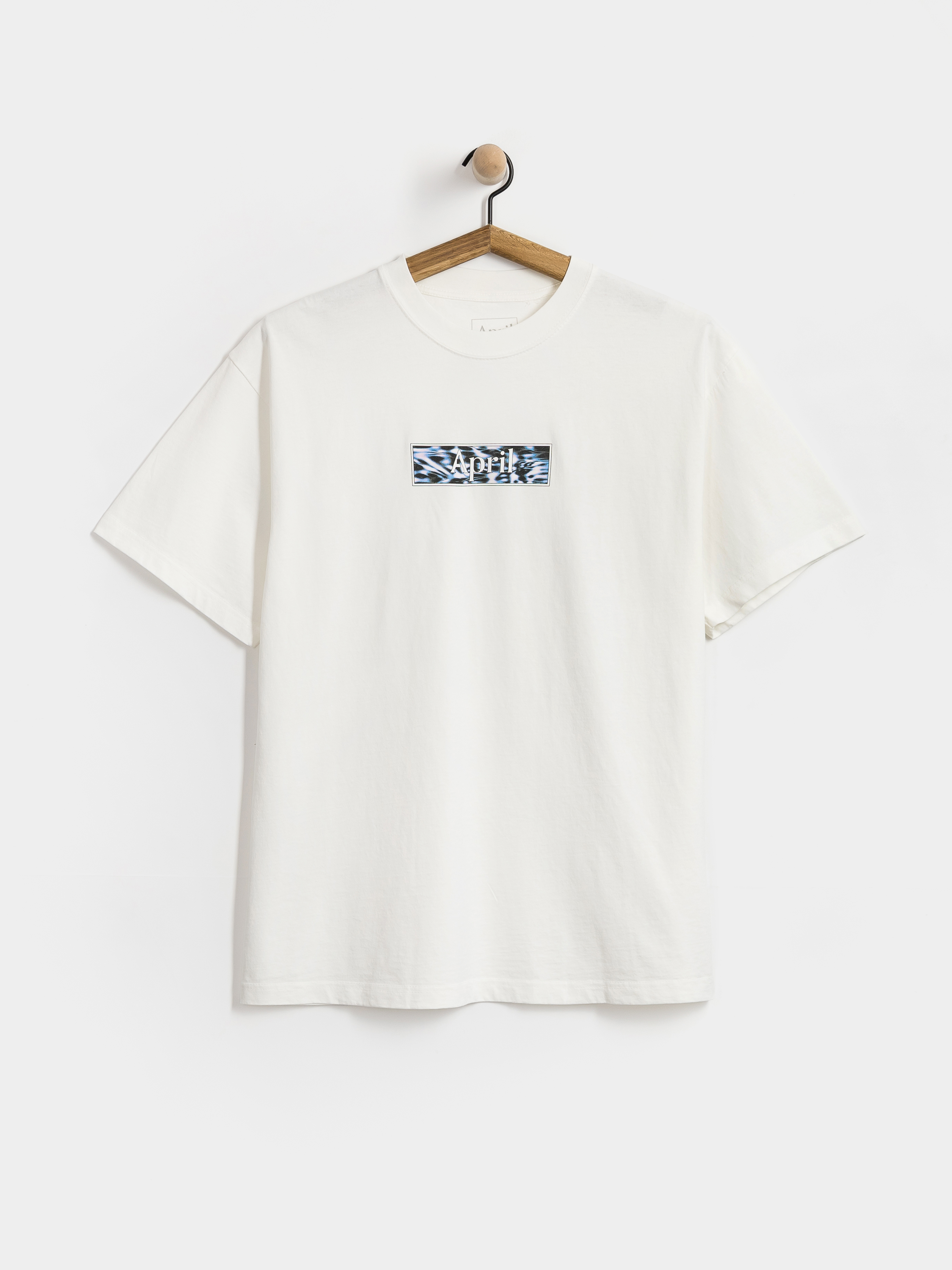 T-shirt April Skateboards Liquid (white)