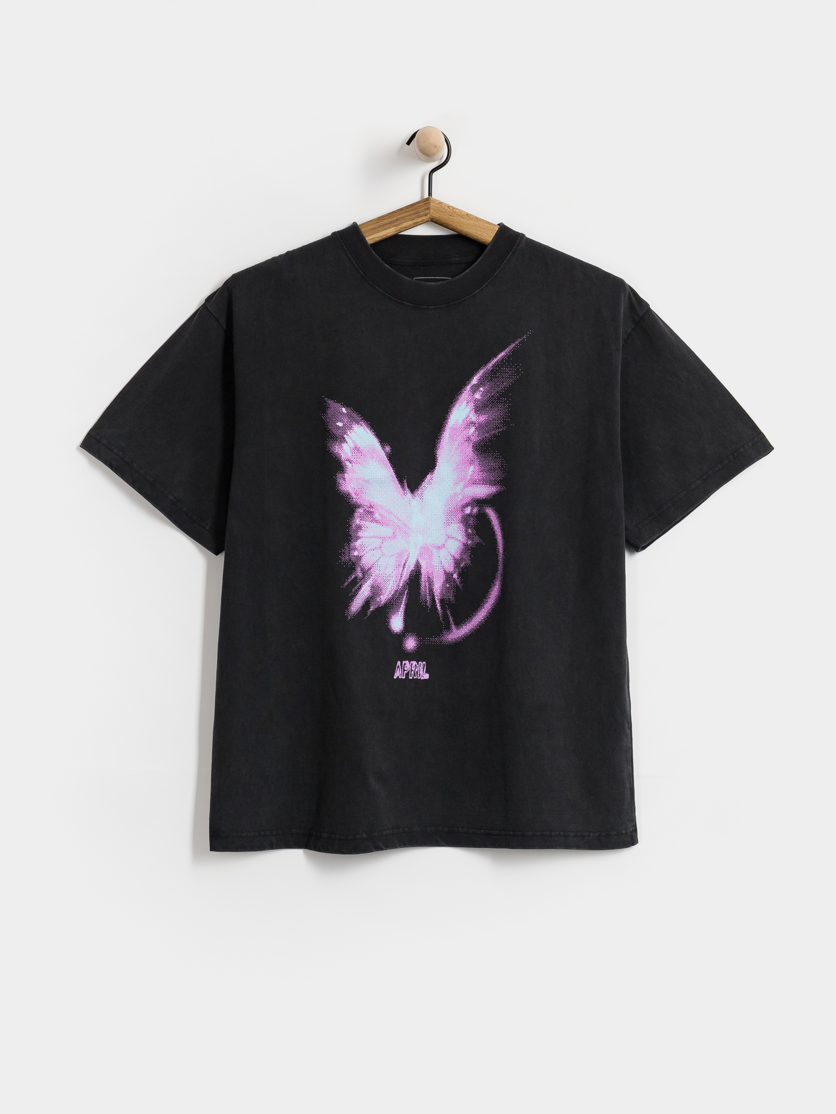 T-shirt April Skateboards Bright (vintage black)