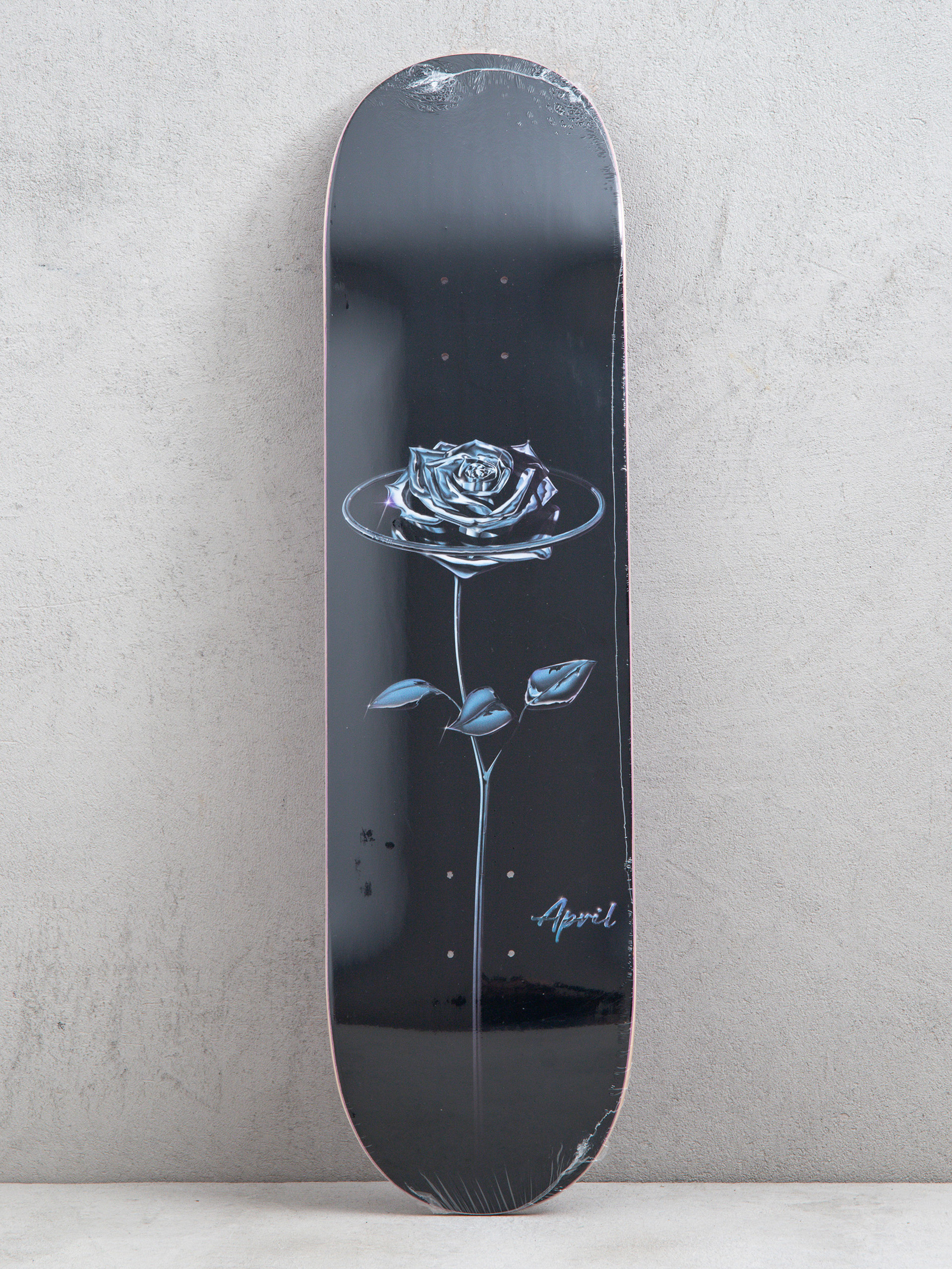 Deck April Skateboards Chrome (rose black)