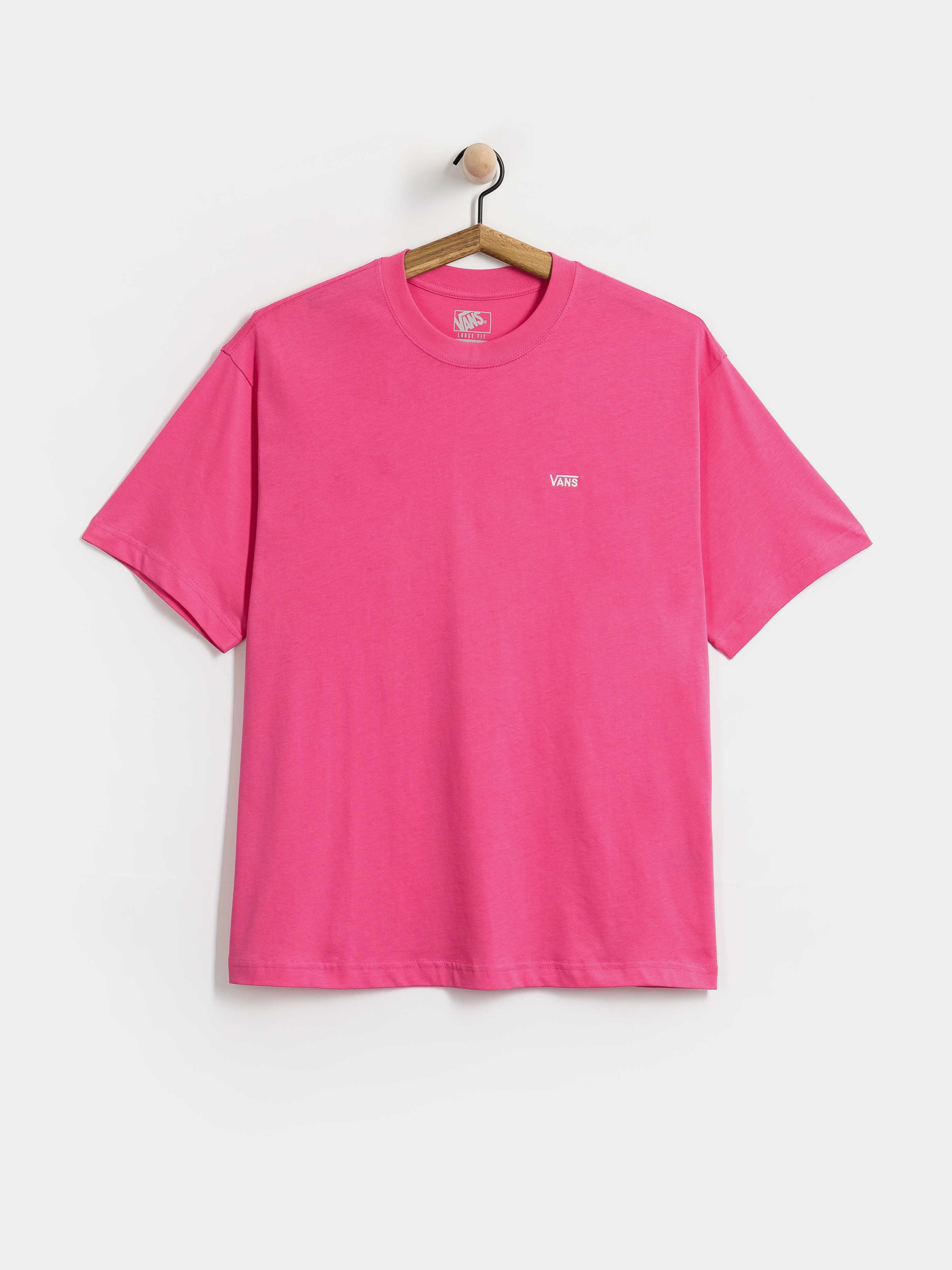 T-shirt Vans Left Chest II Loose (pink velvet)