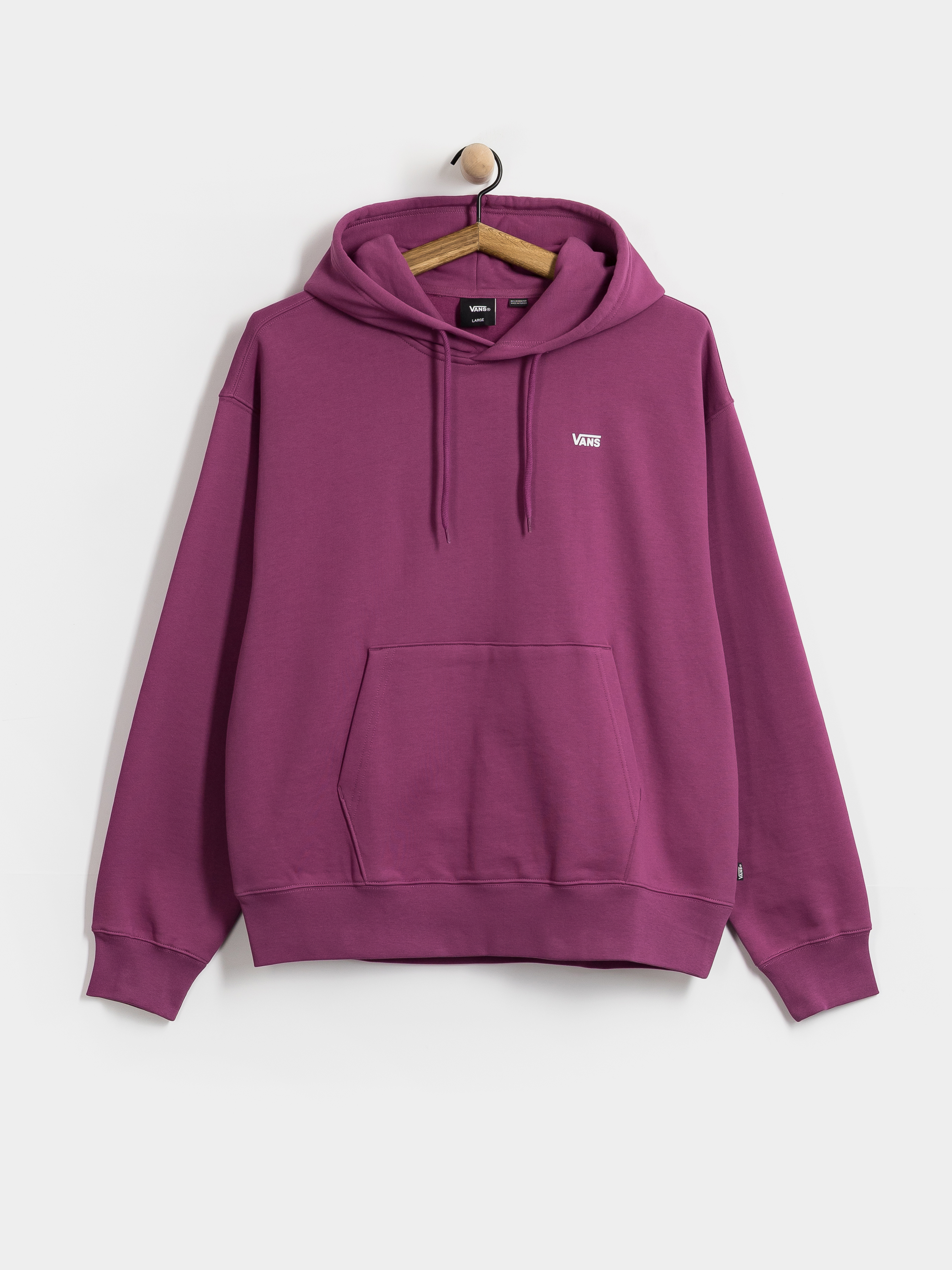 Bluza z kapturem Vans Left Chest HD (mystic mulberry)