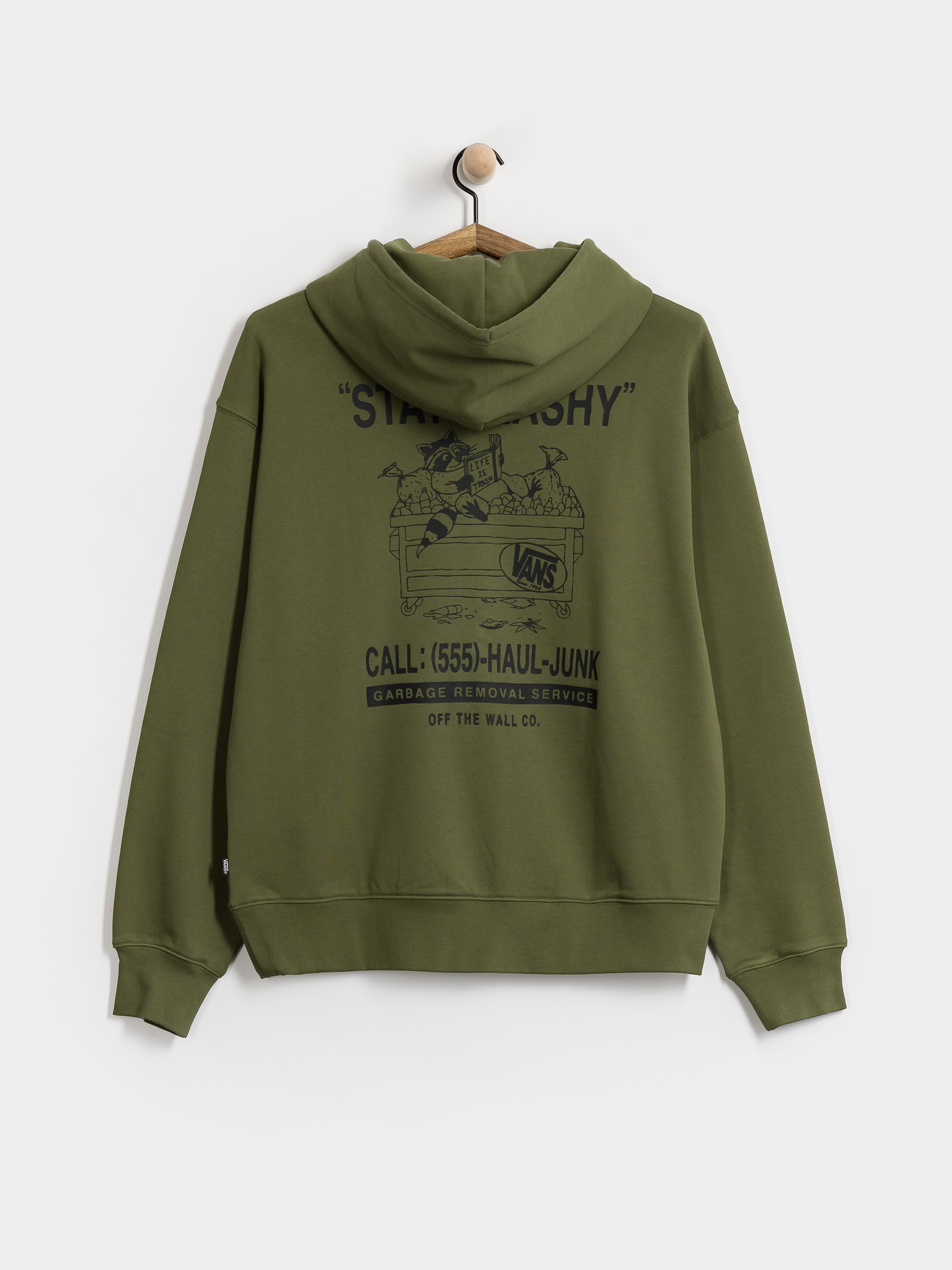Bluza z kapturem Vans Trashy HD (green balsam)
