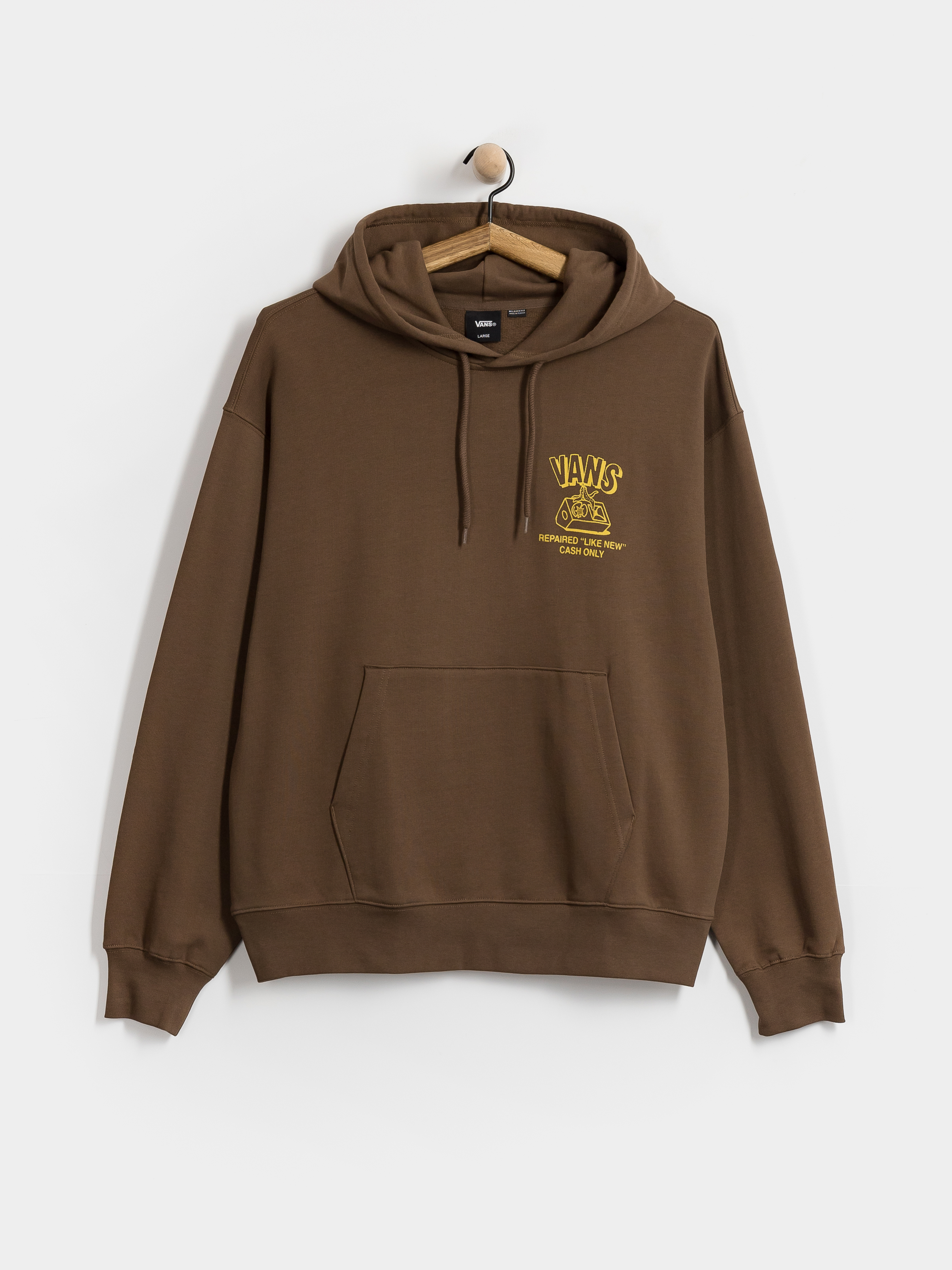 Bluza z kapturem Vans Refurbed HD (vintage cocoa)