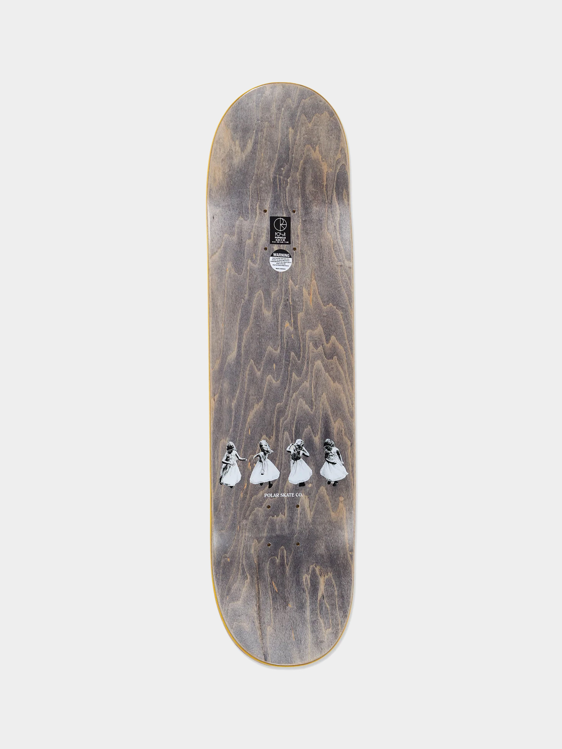 Deck Polar Skate Roman Gonzalez Kite (yellow)