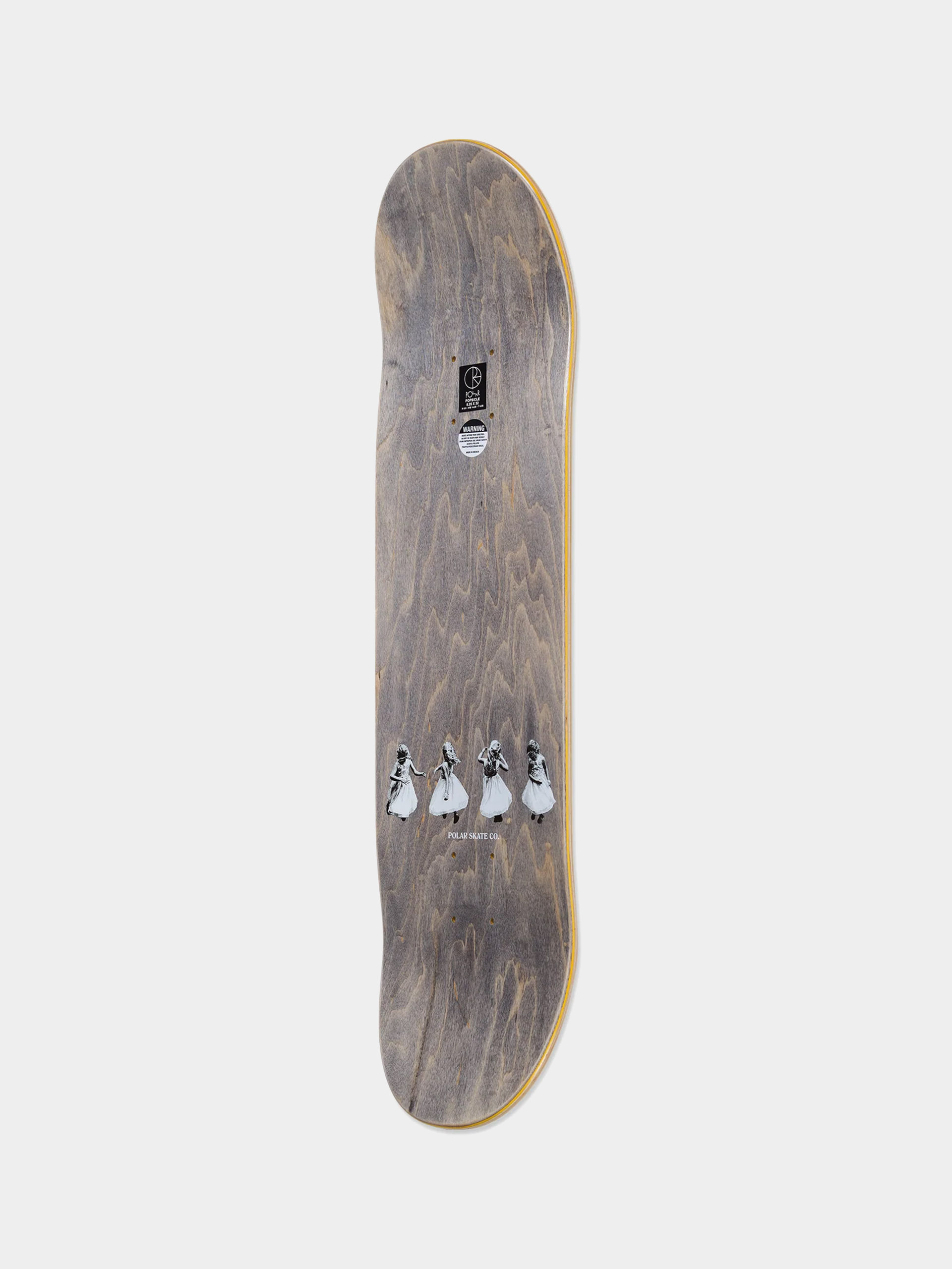 Deck Polar Skate Roman Gonzalez Kite (yellow)