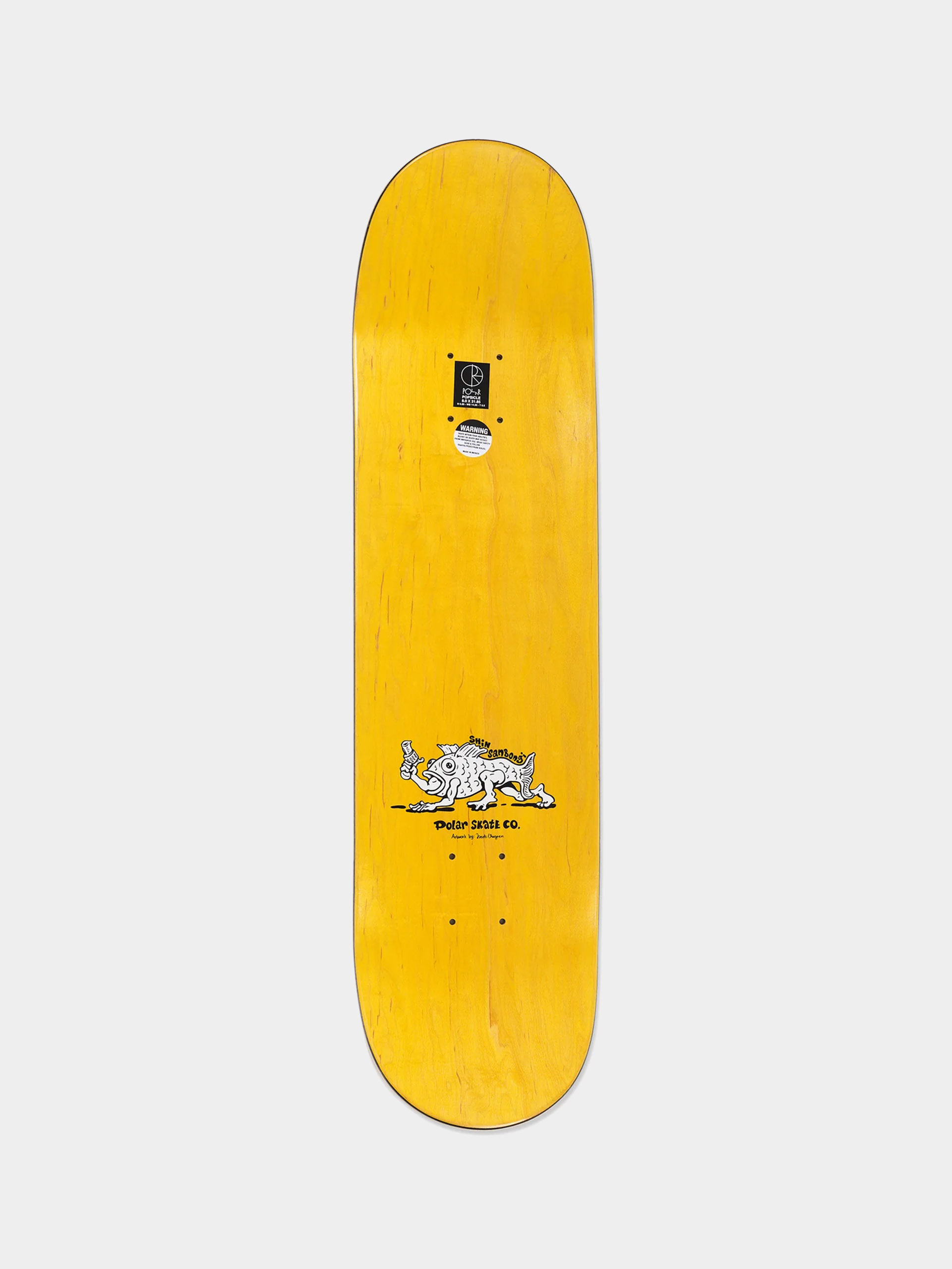Deck Polar Skate Shin Sanbongi Bongi Boy (yellow)