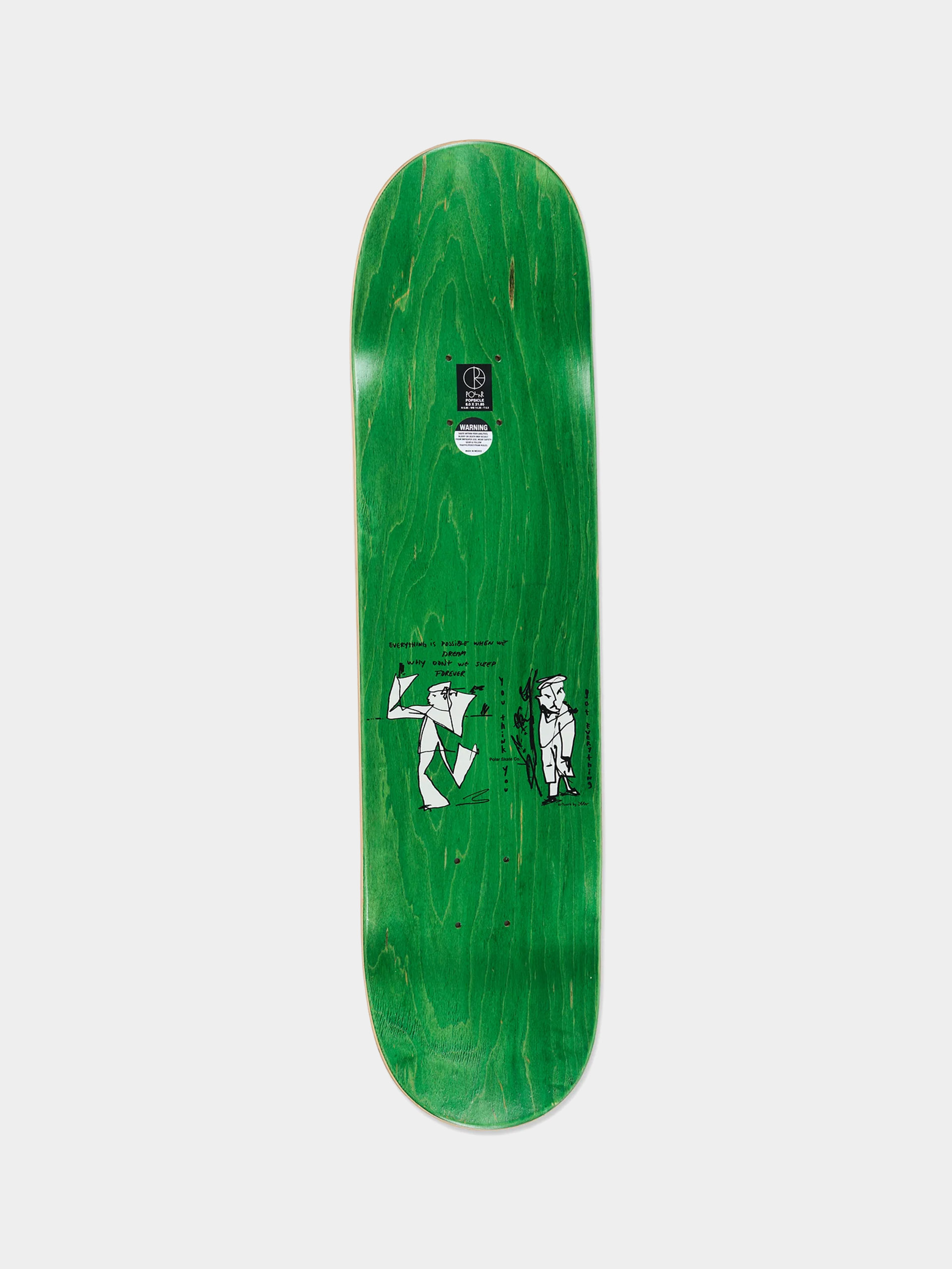Deck Polar Skate Team Alv Sleep Forever