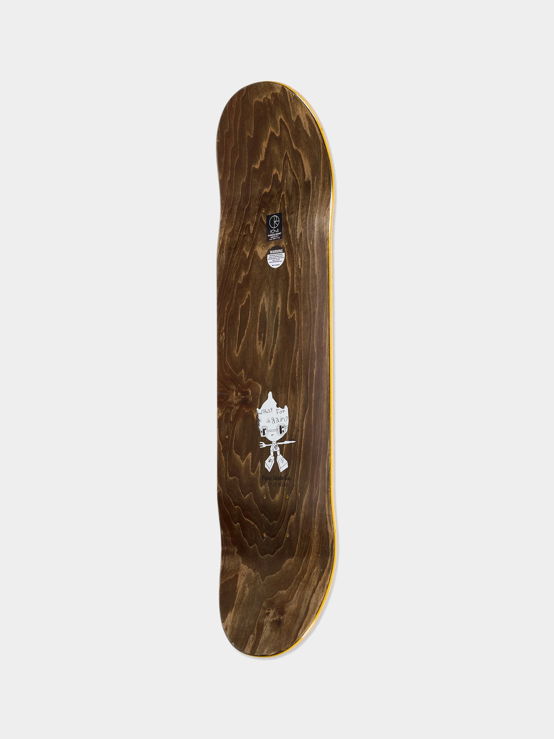 Deck Polar Skate Oski I Think You Perfect SHORT (brown)