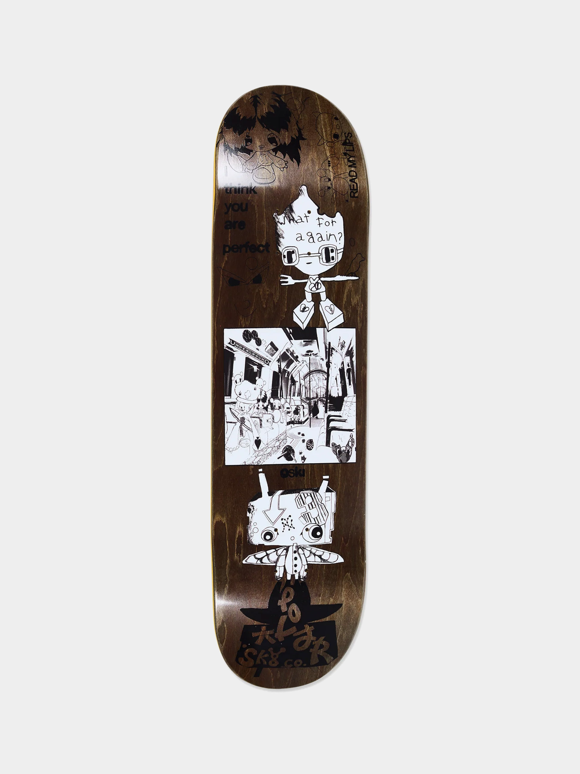 Deck Polar Skate Oski I Think You Perfect SHORT