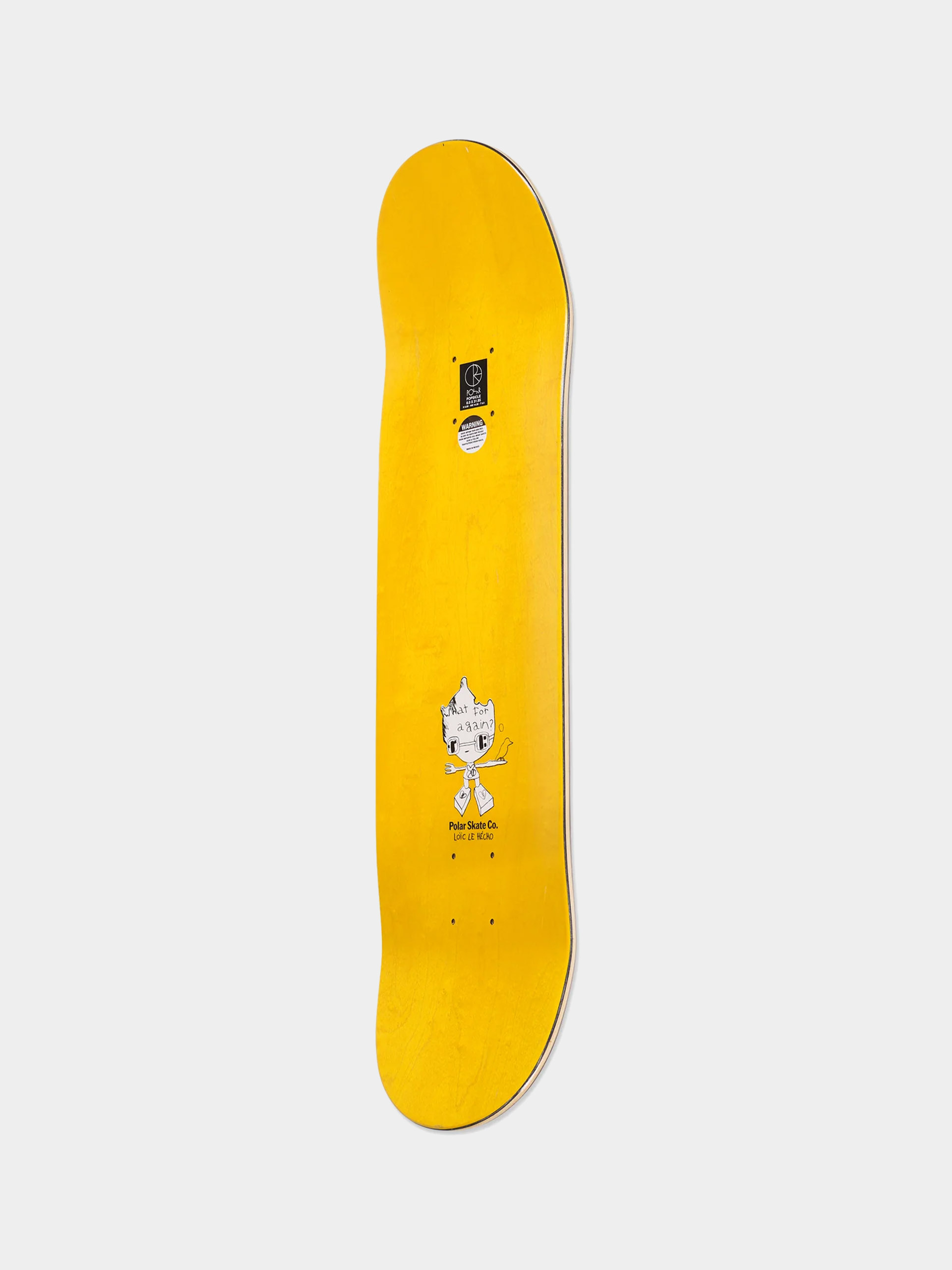 Deck Polar Skate Oski I Think You Perfect (yellow)