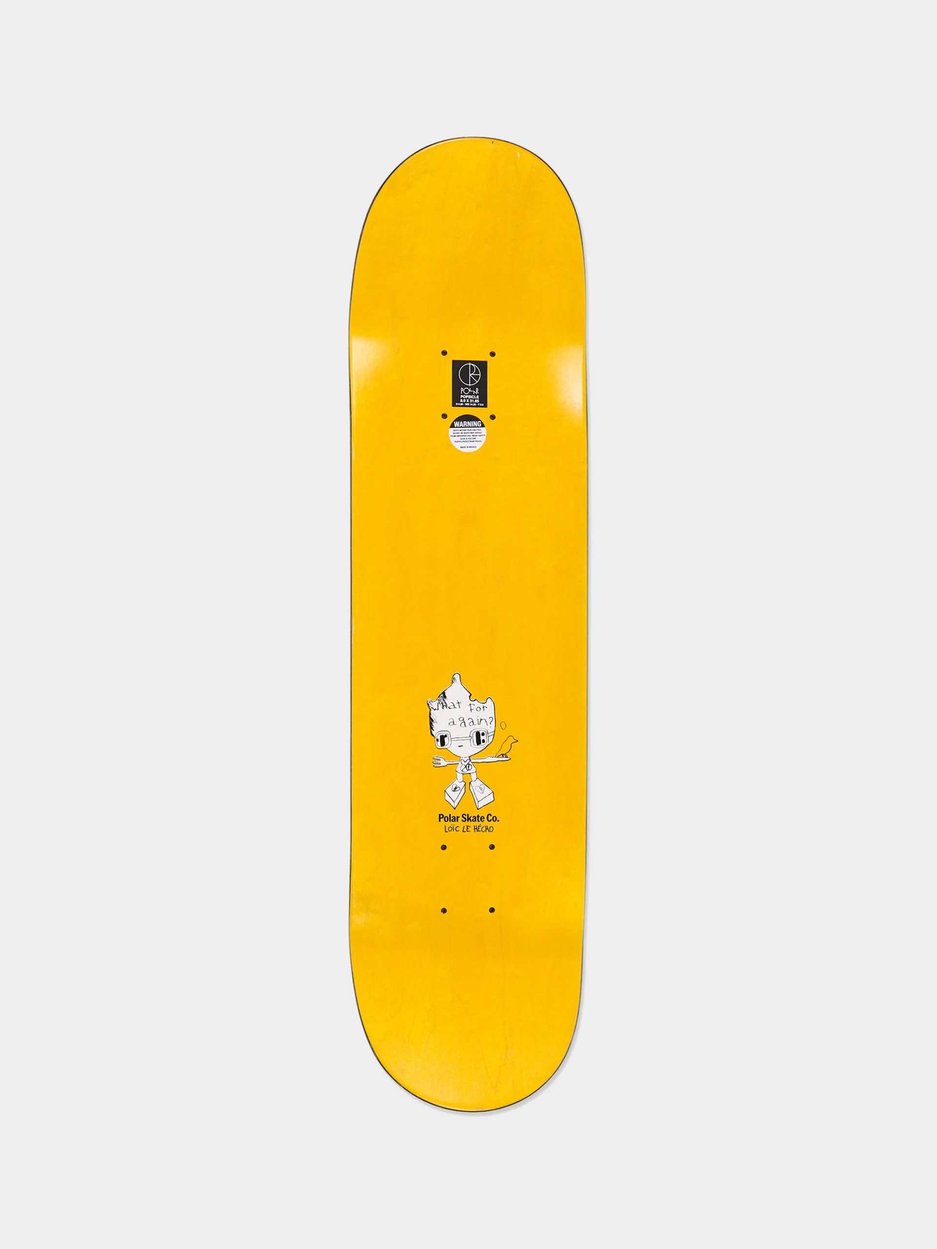 Deck Polar Skate Oski I Think You Perfect (yellow)